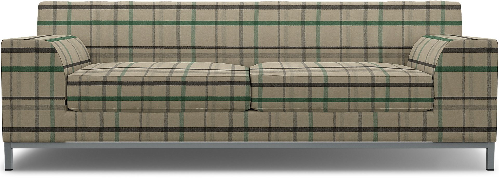 IKEA - Kramfors 3 Seater Sofa Cover, Forest Glade, Wool - Bemz