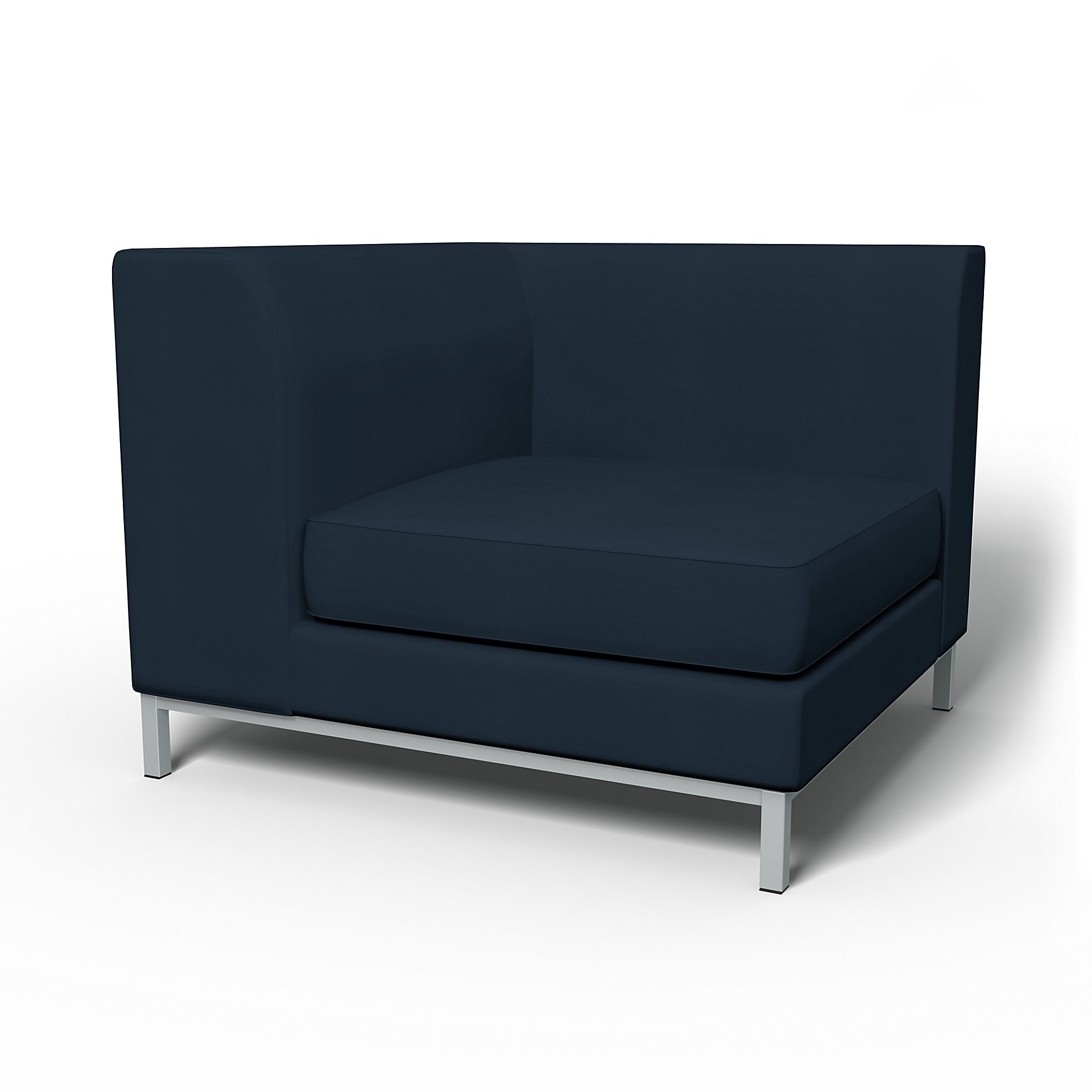 IKEA - Kramfors Corner Module Cover, Navy Blue, Cotton - Bemz