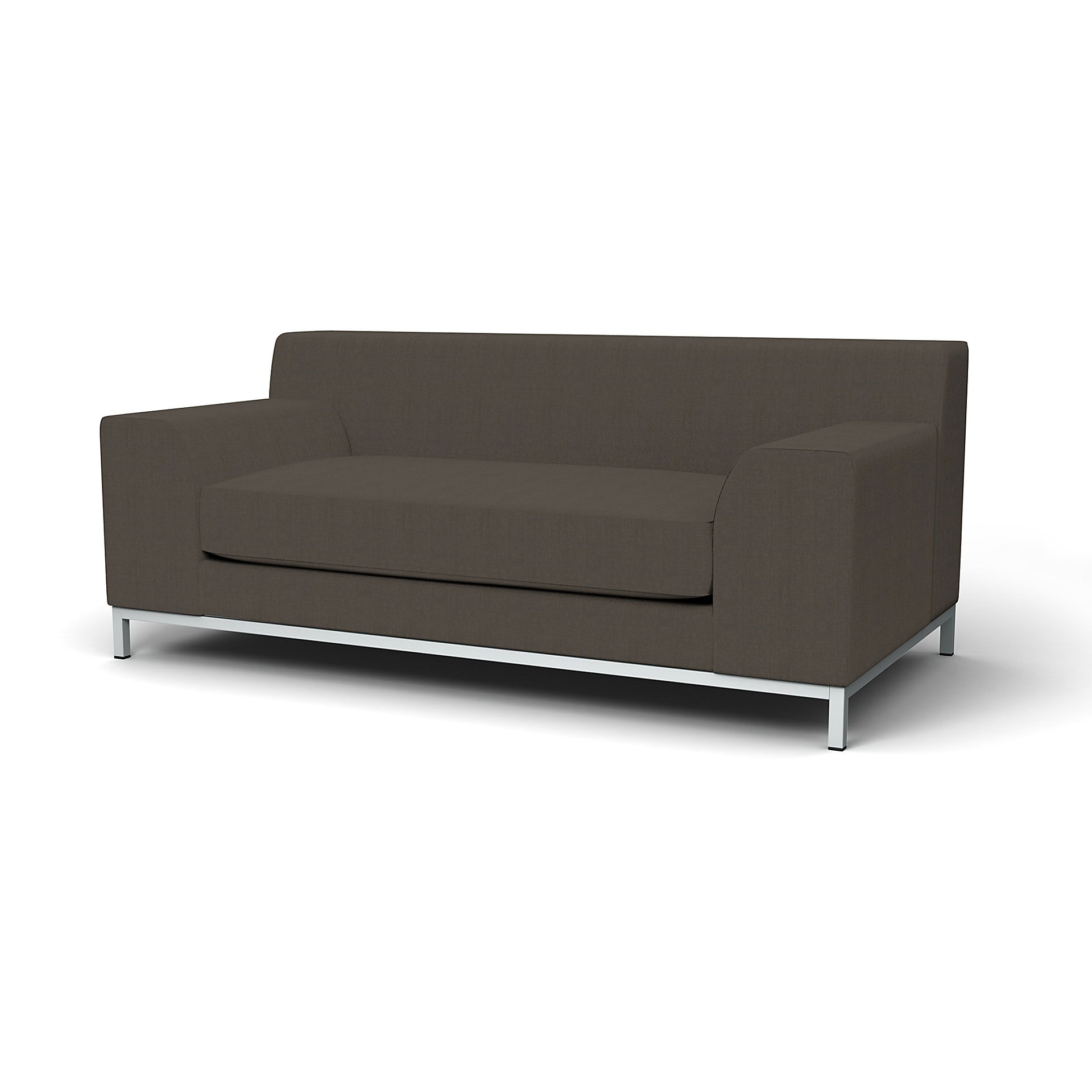 IKEA - Kramfors 2 Seater Sofa Cover, Mocha, Linen - Bemz