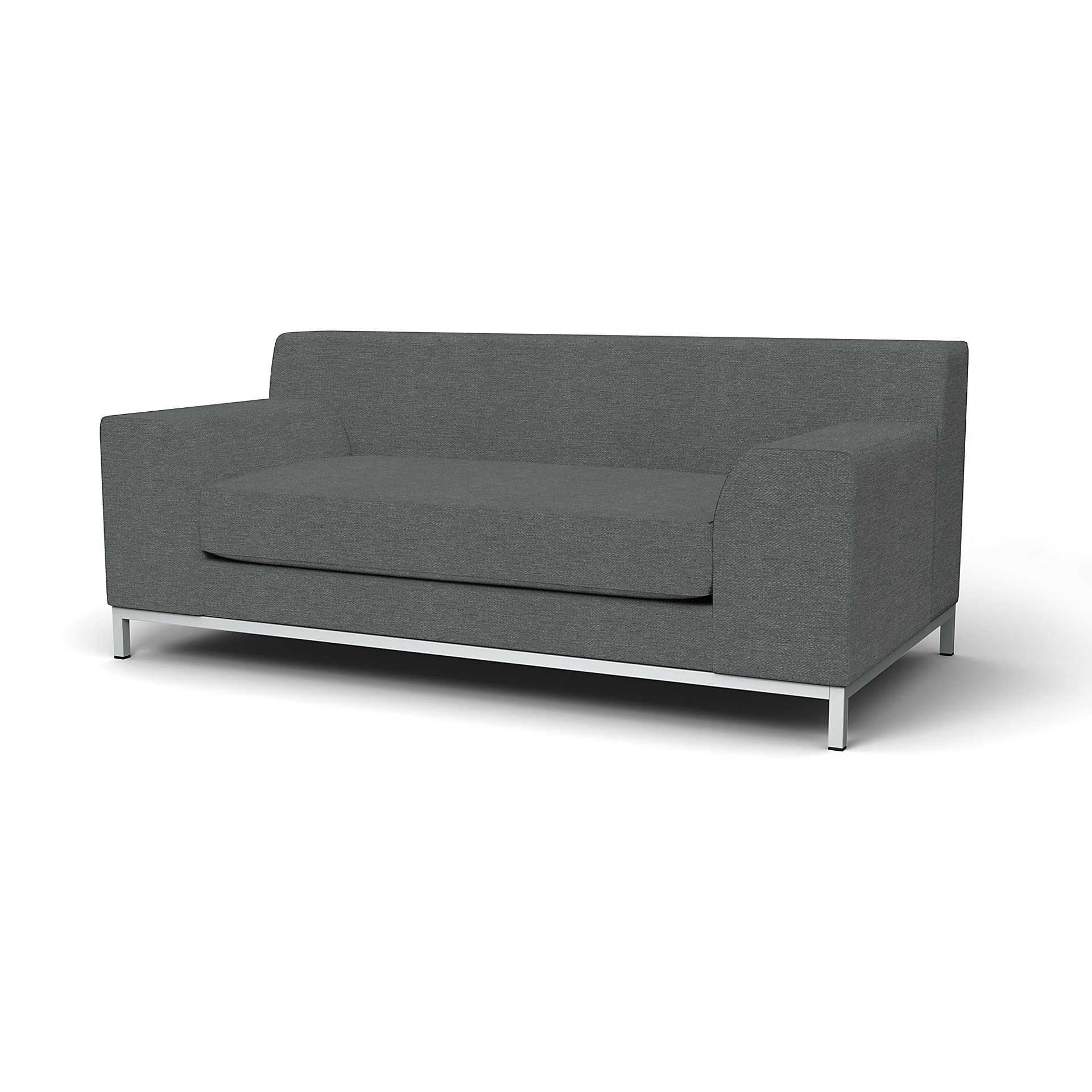 IKEA - Kramfors 2 Seater Sofa Cover, Laurel, Boucle & Texture - Bemz