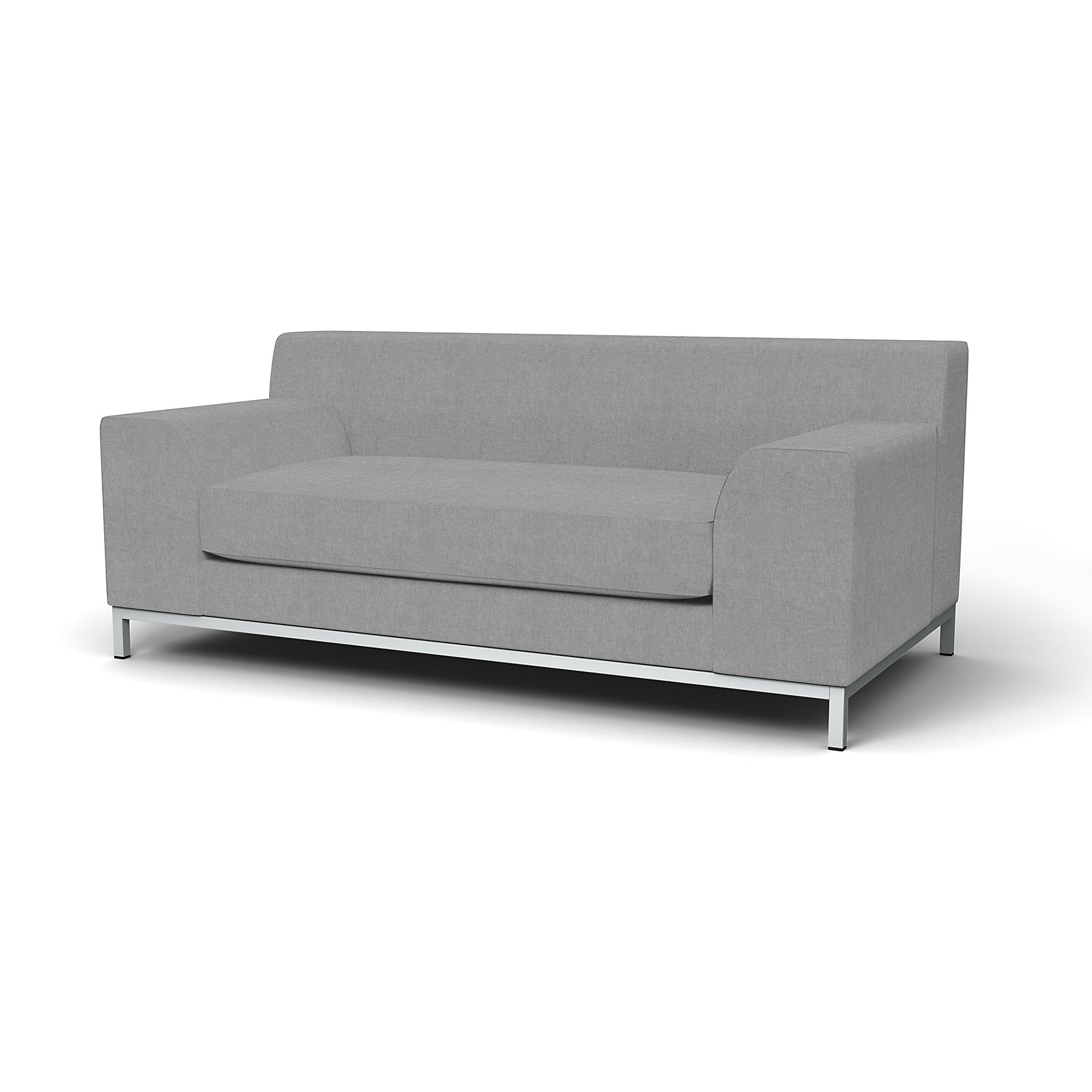 IKEA - Kramfors 2 Seater Sofa Cover, Graphite, Linen - Bemz