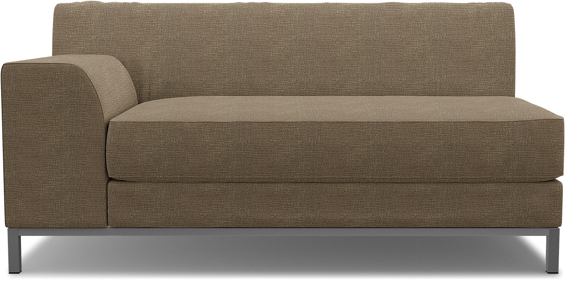 IKEA - Kramfors 2 Seater Sofa with Left Arm Cover, Camel, Boucle & Texture - Bemz