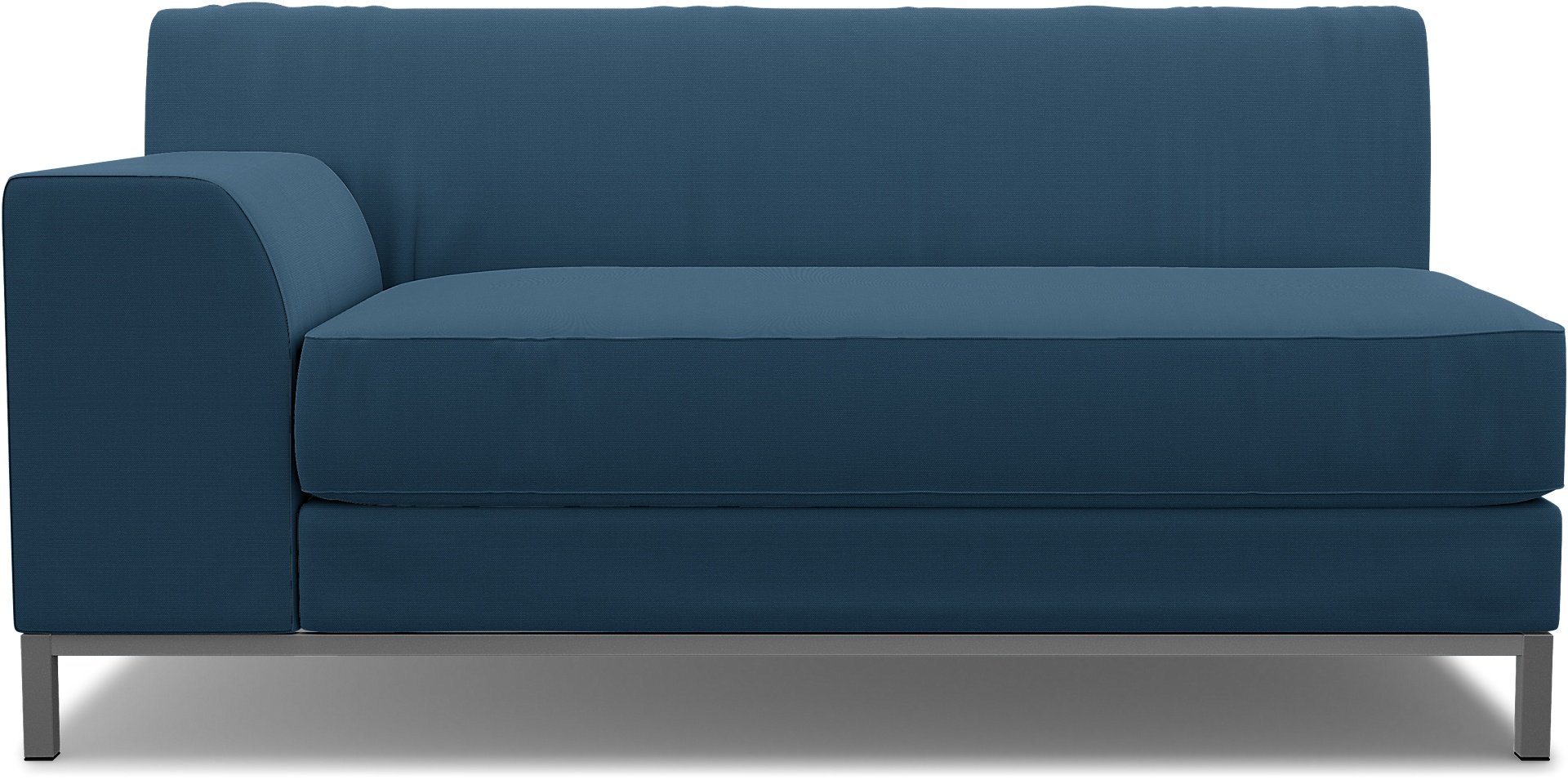 IKEA - Kramfors 2 Seater Sofa with Left Arm Cover, Real Teal, Cotton - Bemz
