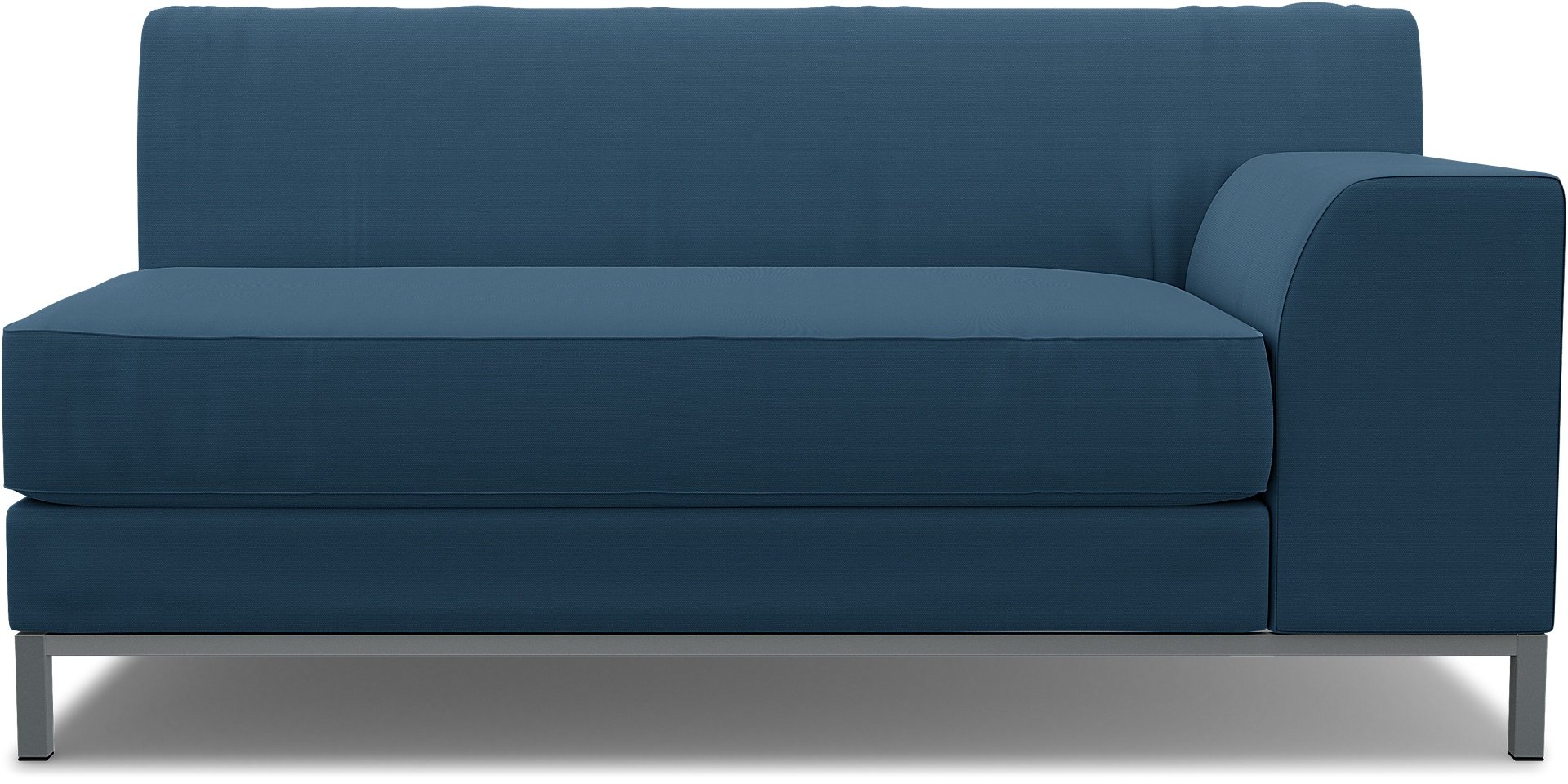 IKEA - Kramfors 2 Seater Sofa with Right Arm Cover, Real Teal, Cotton - Bemz