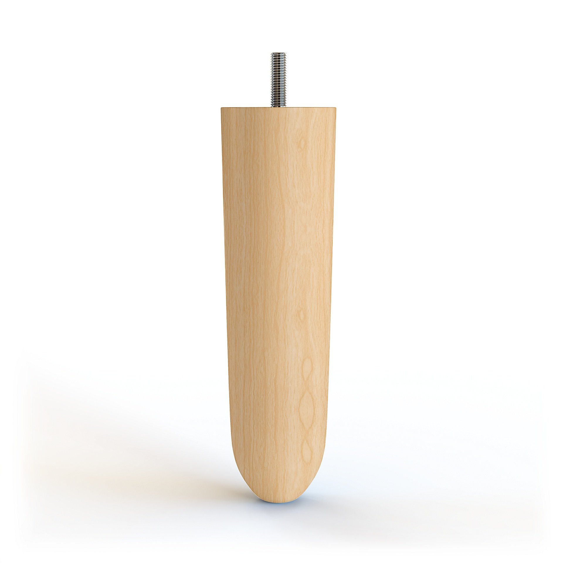 Kastell Kegelförmige Holzmöbelbeine 18cm - Scandi Natural