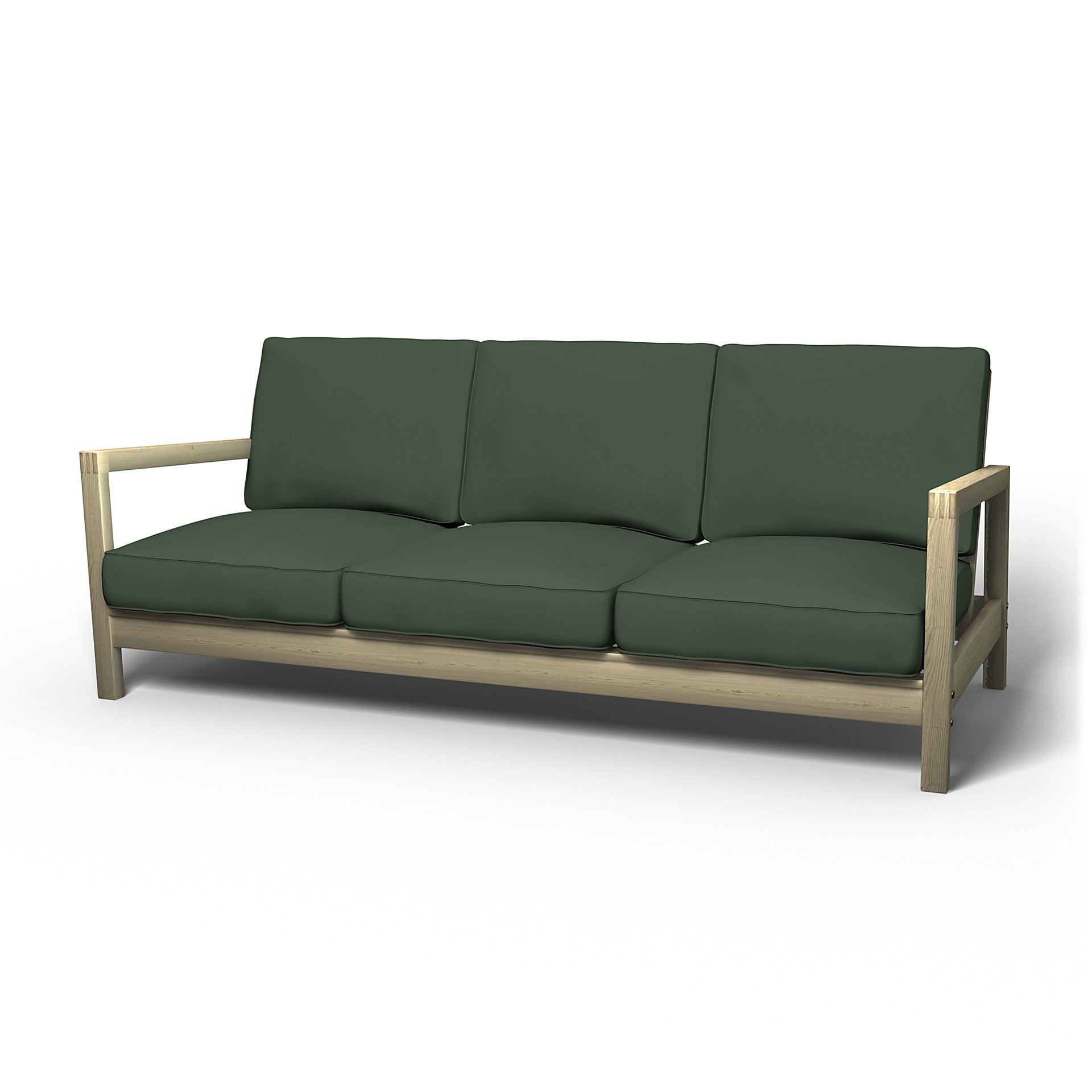 IKEA - Lillberg 3 Seater Sofa Cover, Thyme, Cotton - Bemz