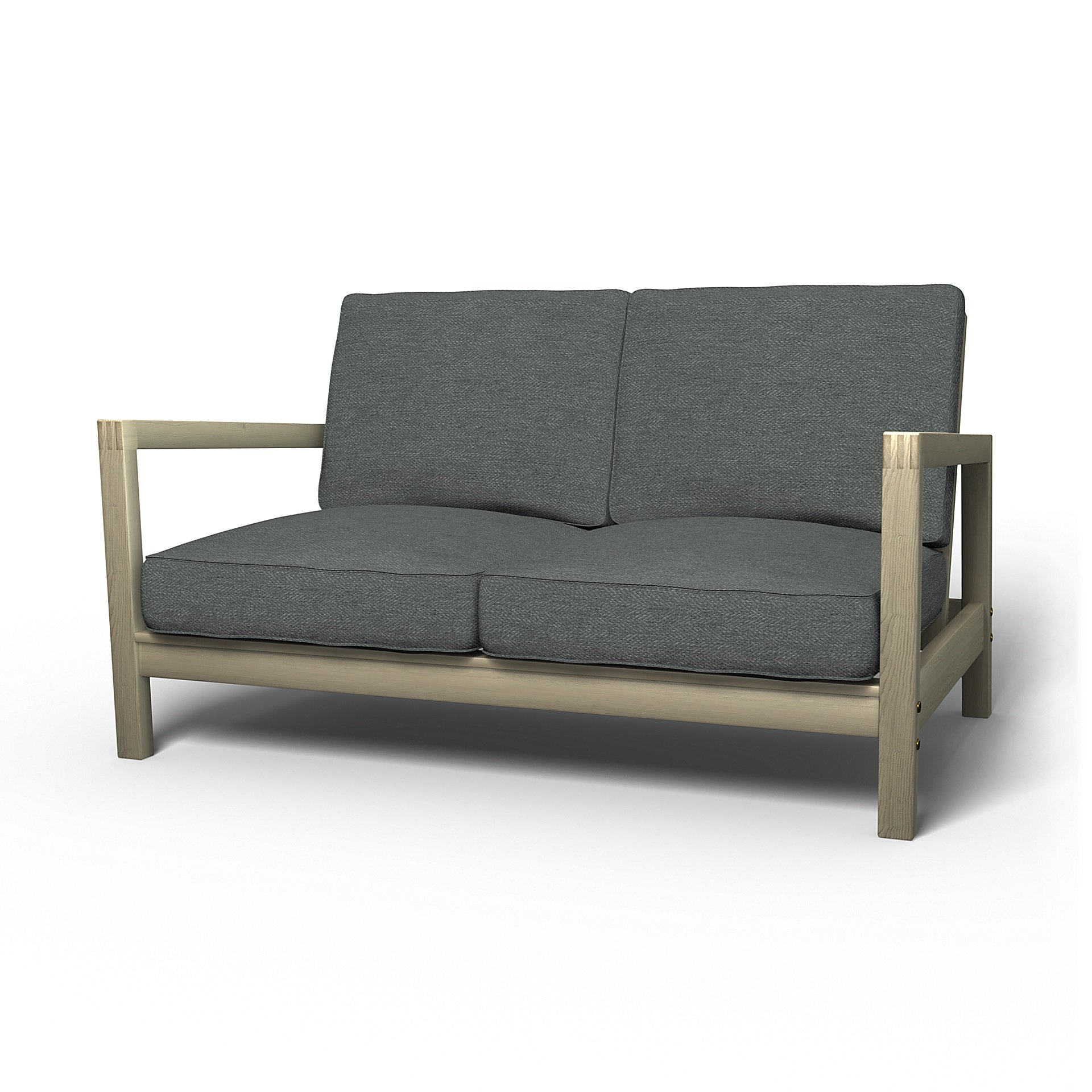 IKEA - Lillberg 2 Seater Sofa Cover, Laurel, Boucle & Texture - Bemz