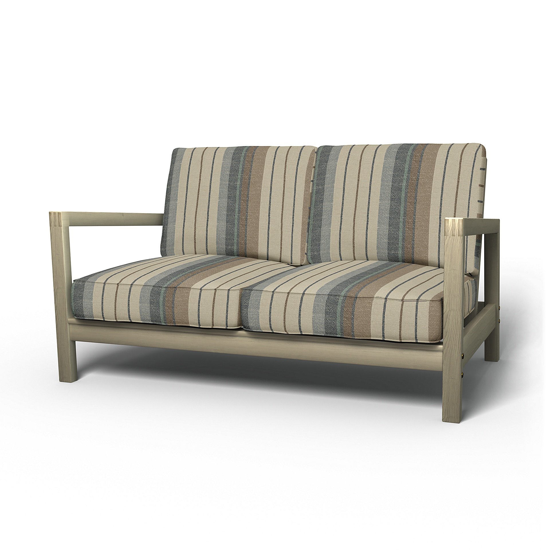 IKEA - Lillberg 2 Seater Sofa Cover, Soft Oak, Cotton - Bemz