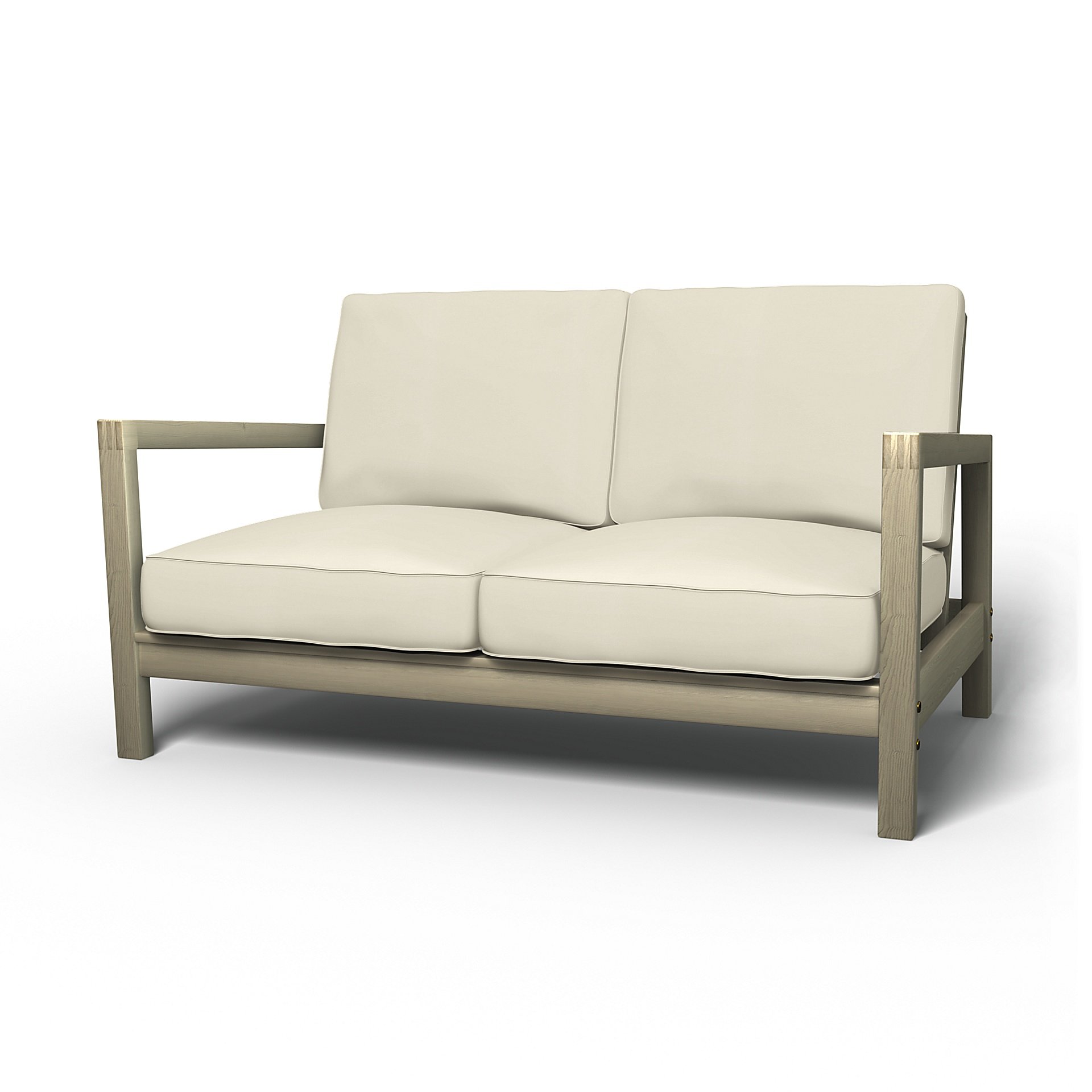 IKEA - Lillberg 2 Seater Sofa Cover, Tofu, Cotton - Bemz