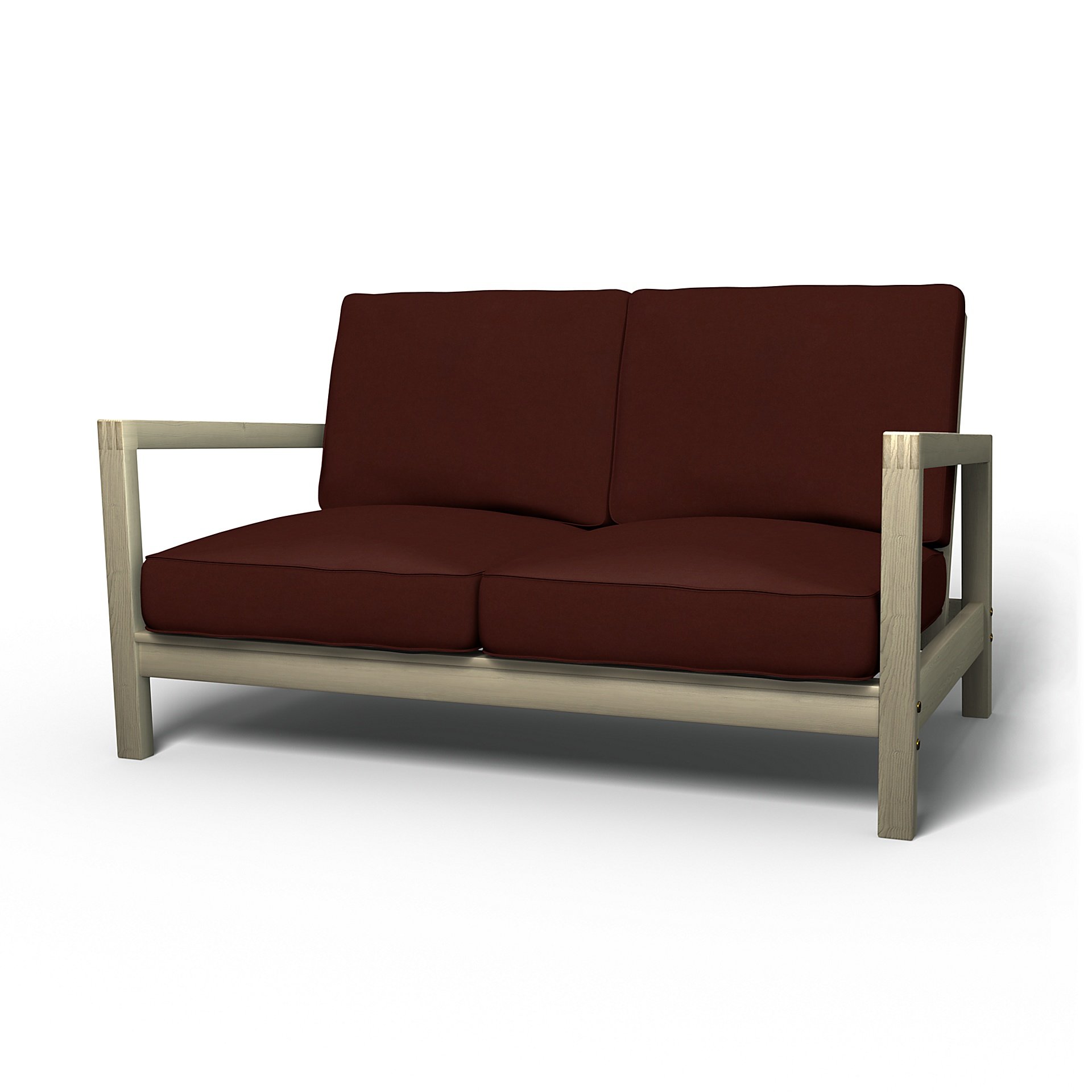 IKEA - Lillberg 2 Seater Sofa Cover, Ground Coffee, Velvet - Bemz