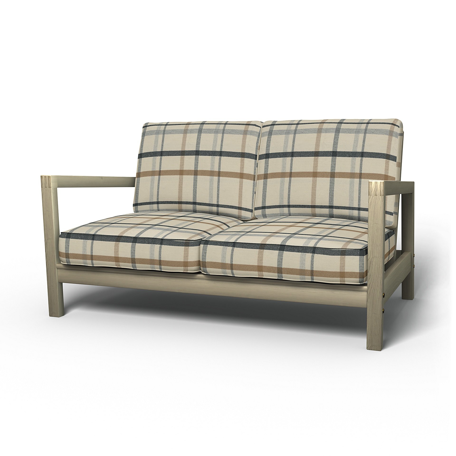 IKEA - Lillberg 2 Seater Sofa Cover, Fawn Brown, Wool - Bemz