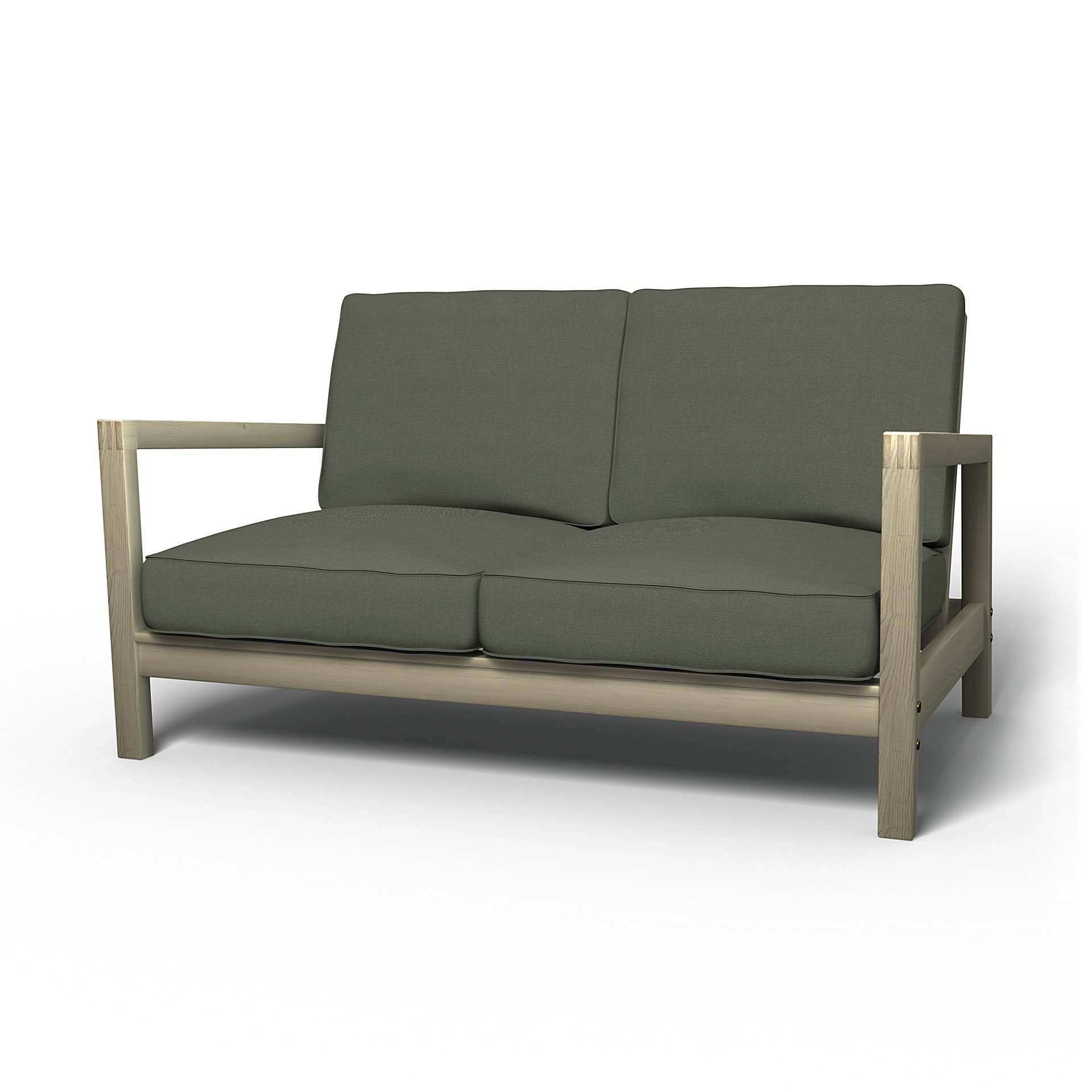 IKEA - Lillberg 2 Seater Sofa Cover, Rosemary, Linen - Bemz