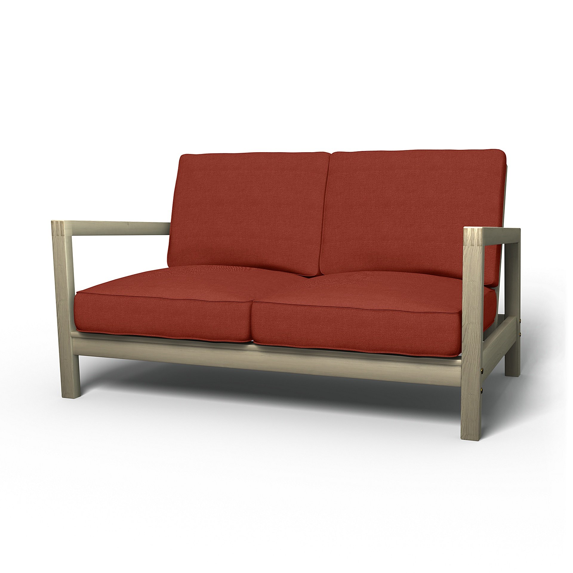 IKEA - Lillberg 2 Seater Sofa Cover, Cayenne, Linen - Bemz