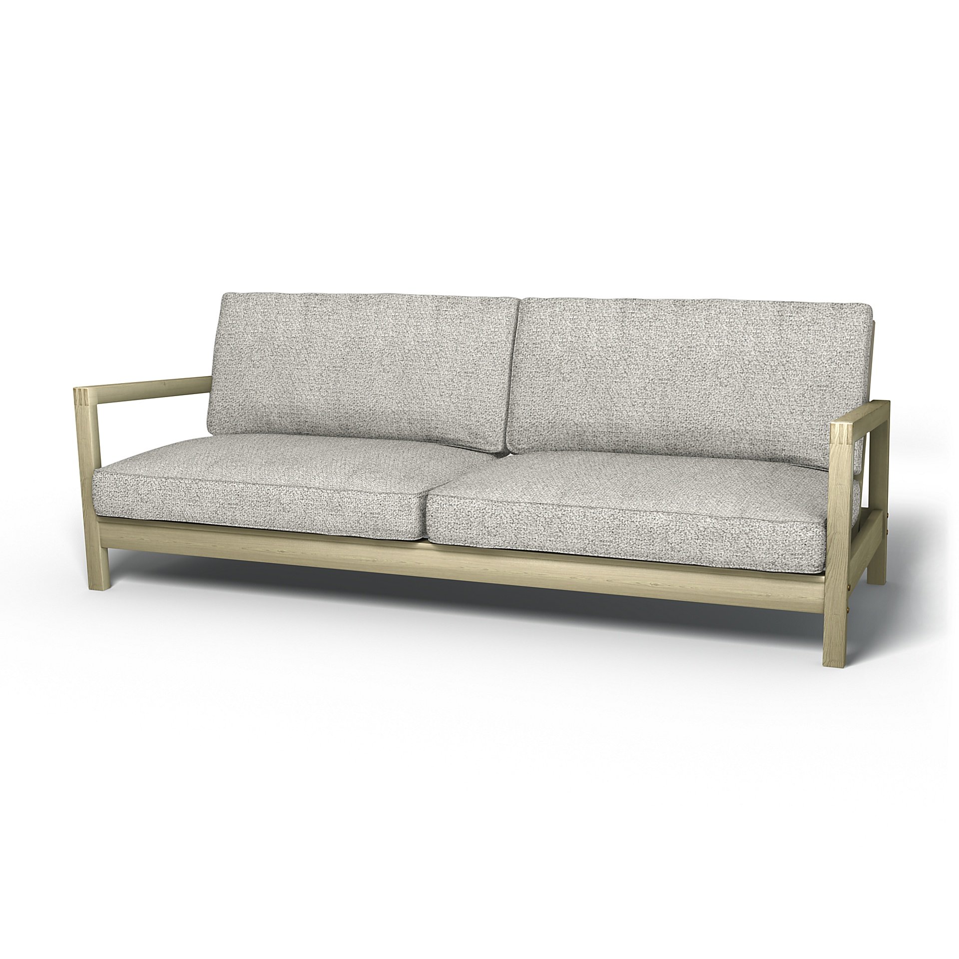 IKEA - Lillberg Sofa Bed Cover, Driftwood, Boucle & Texture - Bemz