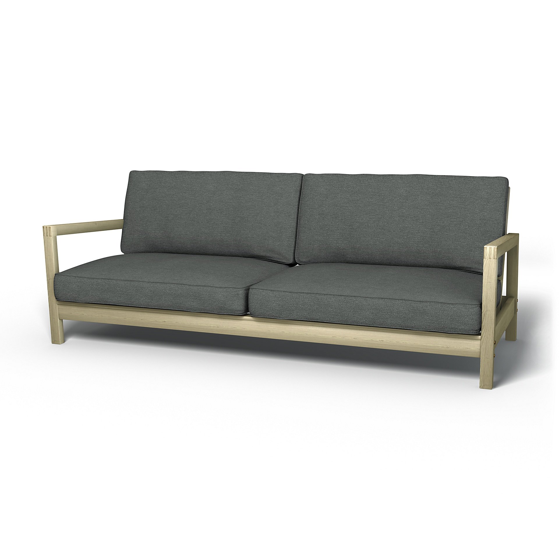 IKEA - Lillberg Sofa Bed Cover, Laurel, Boucle & Texture - Bemz