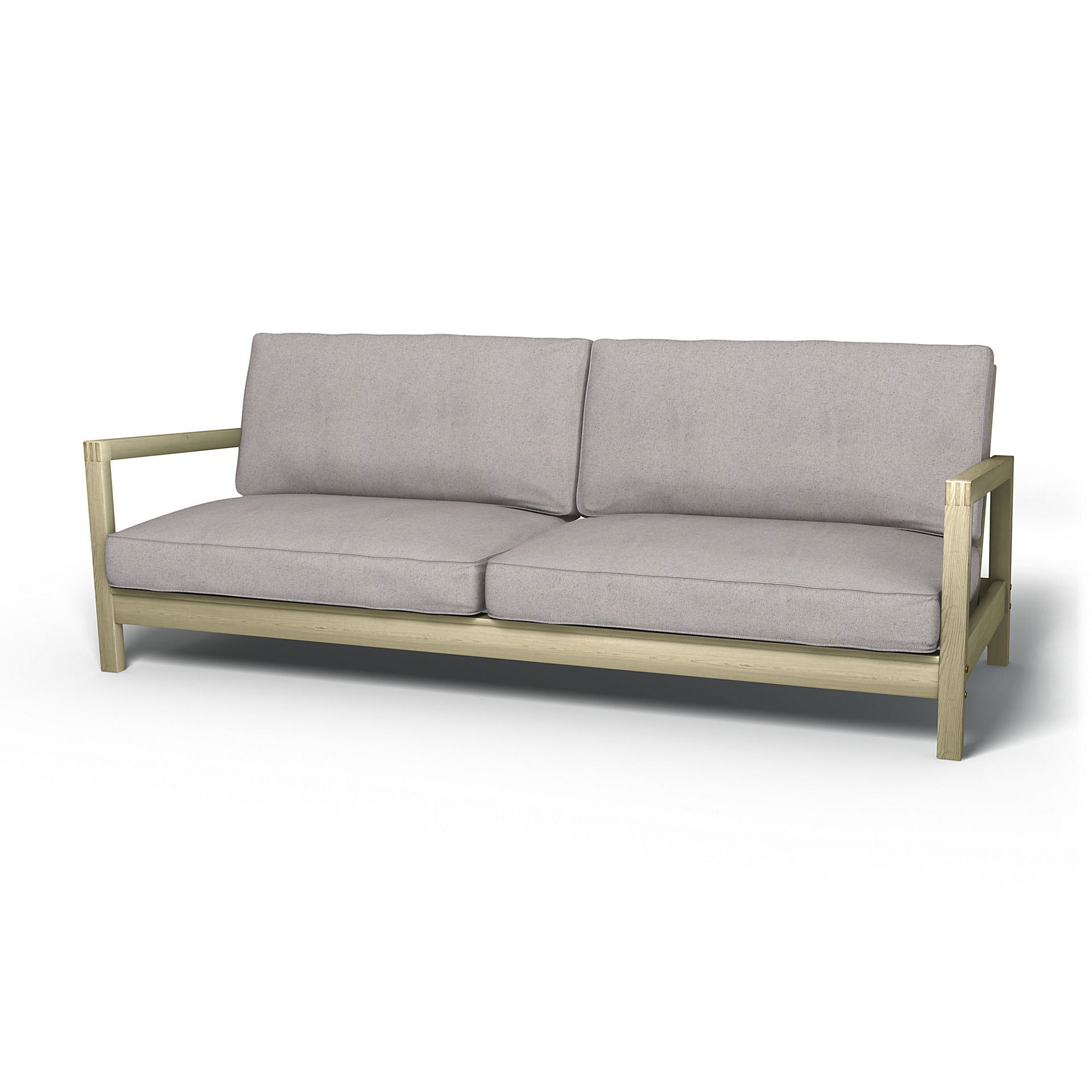 IKEA - Lillberg Sofa Bed Cover, Natural, Cotton - Bemz