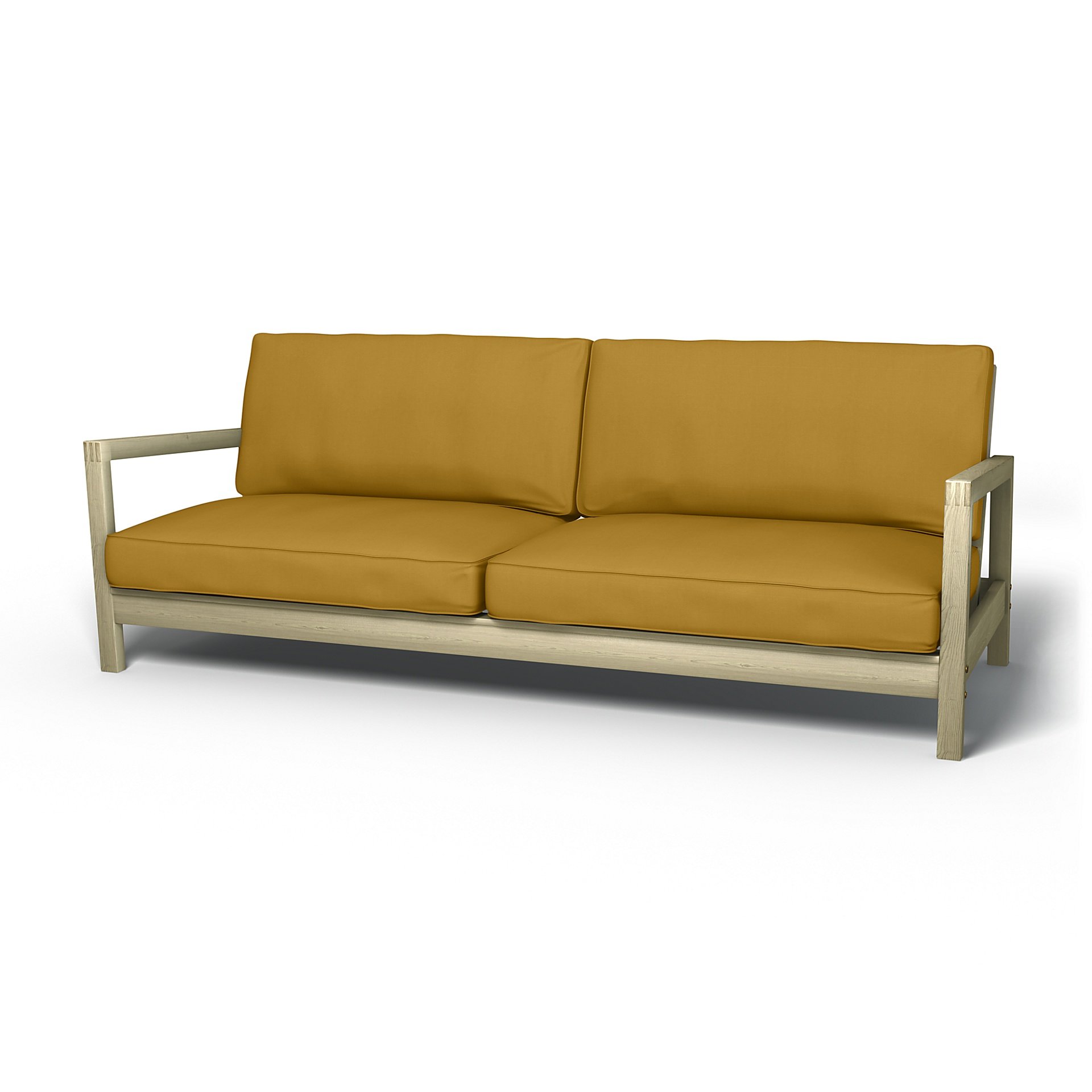 IKEA - Lillberg Sofa Bed Cover, Honey Mustard, Cotton - Bemz