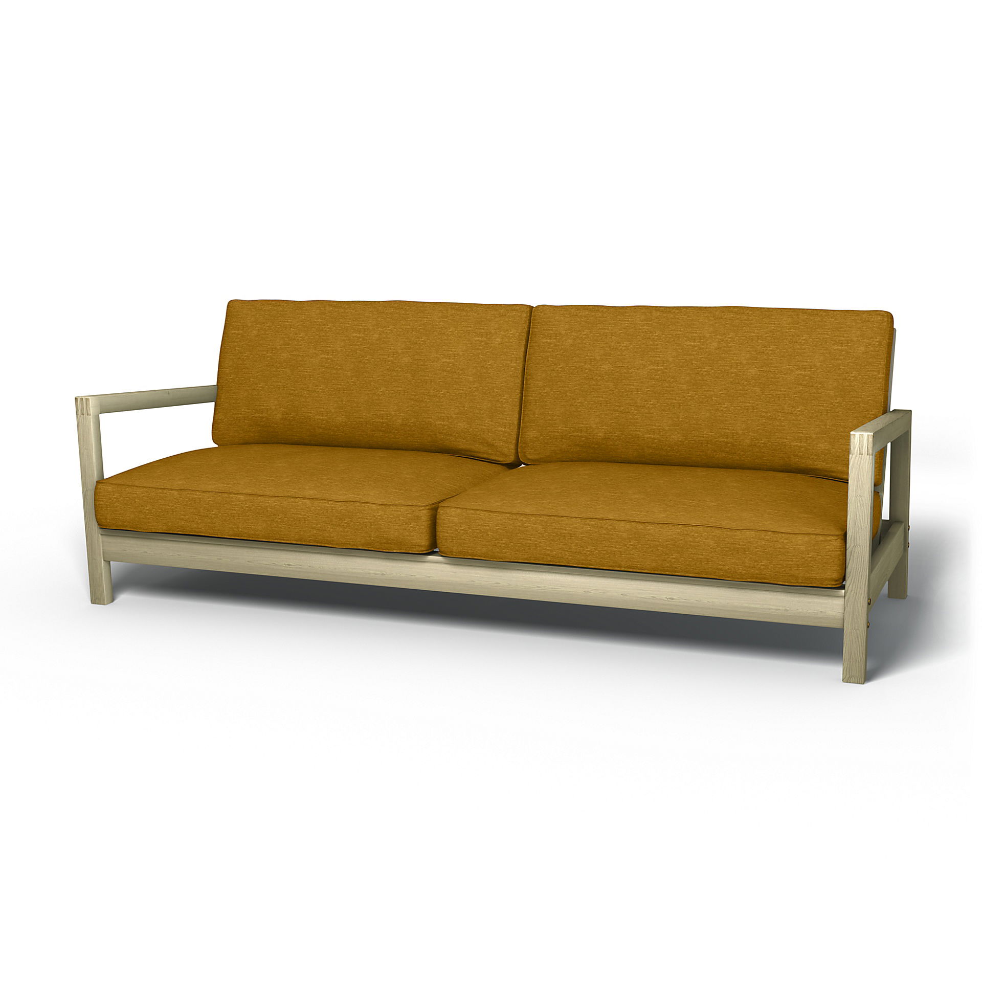 IKEA - Lillberg Sofa Bed Cover, Tumeric, Velvet - Bemz