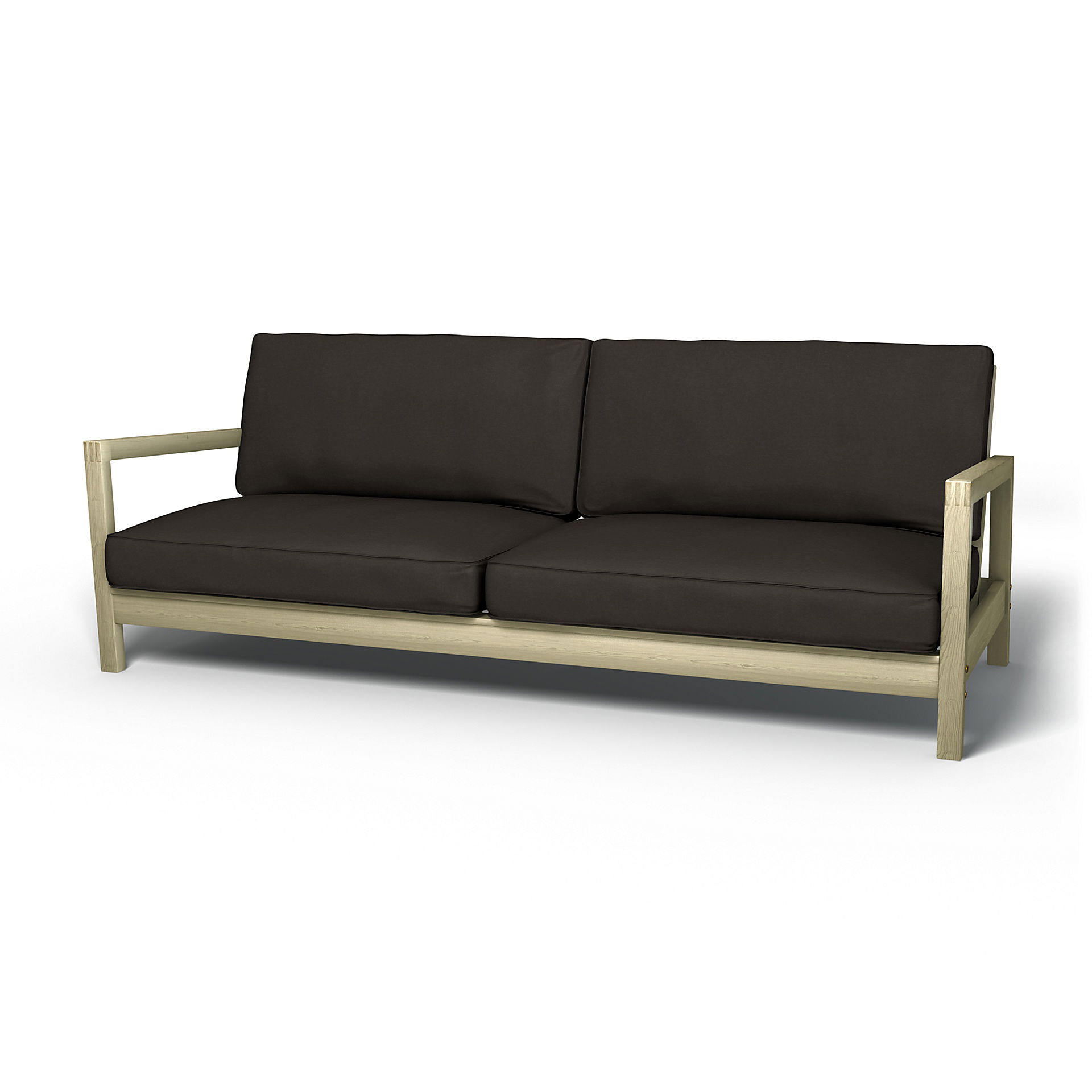 IKEA - Lillberg Sofa Bed Cover, Licorice, Velvet - Bemz