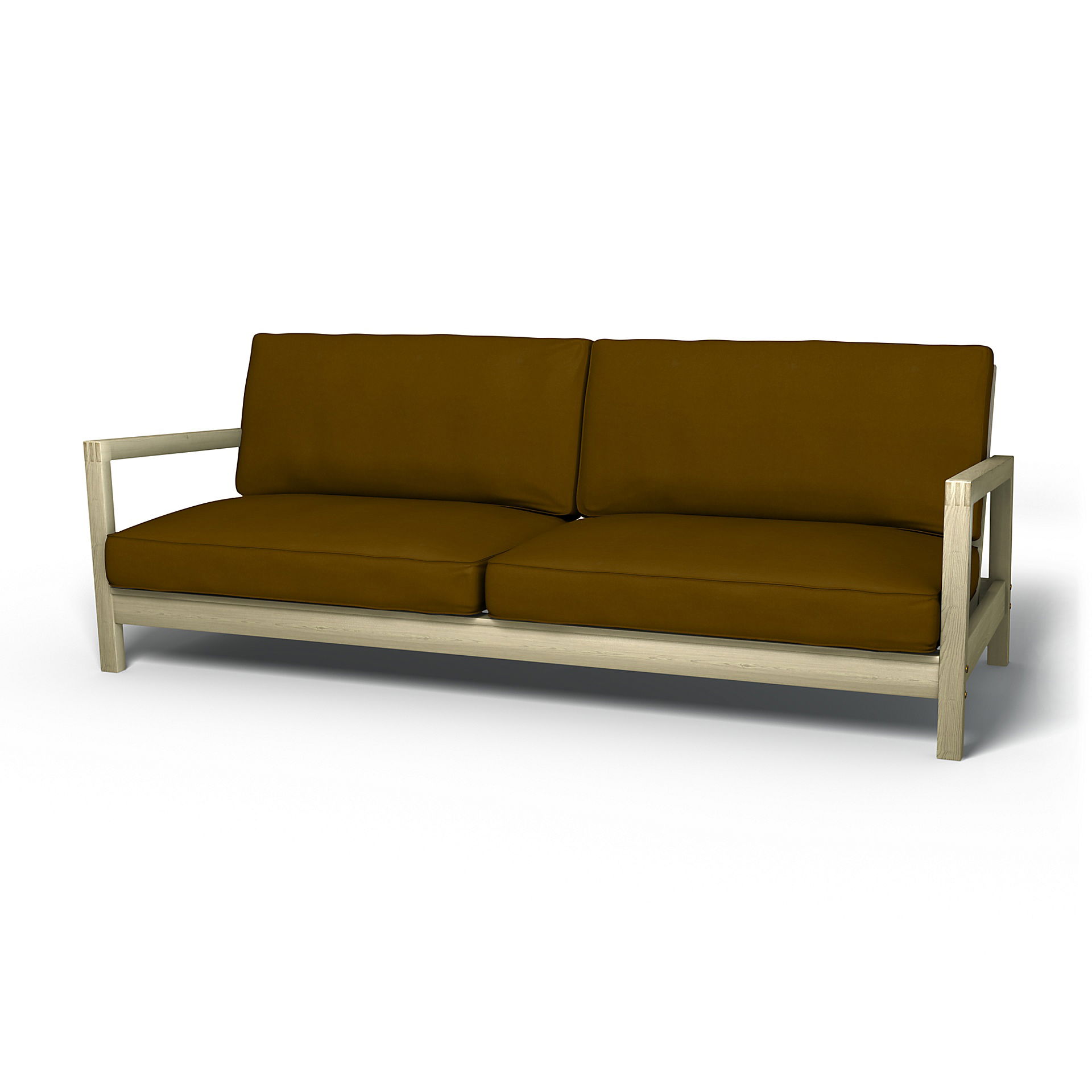 IKEA - Lillberg Sofa Bed Cover, Turmeric, Velvet - Bemz