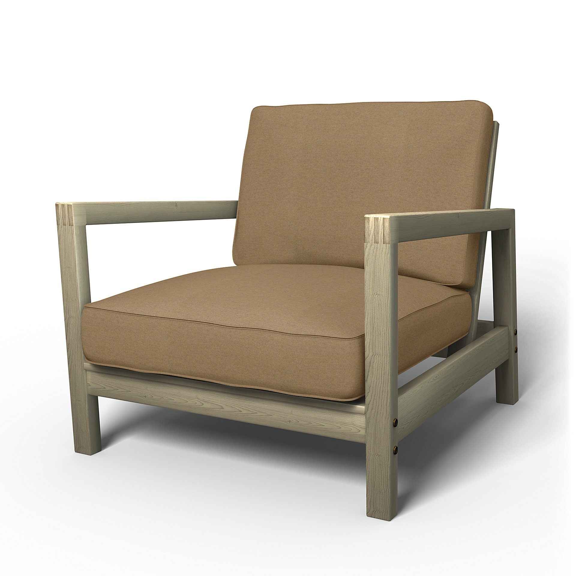 IKEA - Lillberg Armchair Cover, Sand, Wool - Bemz