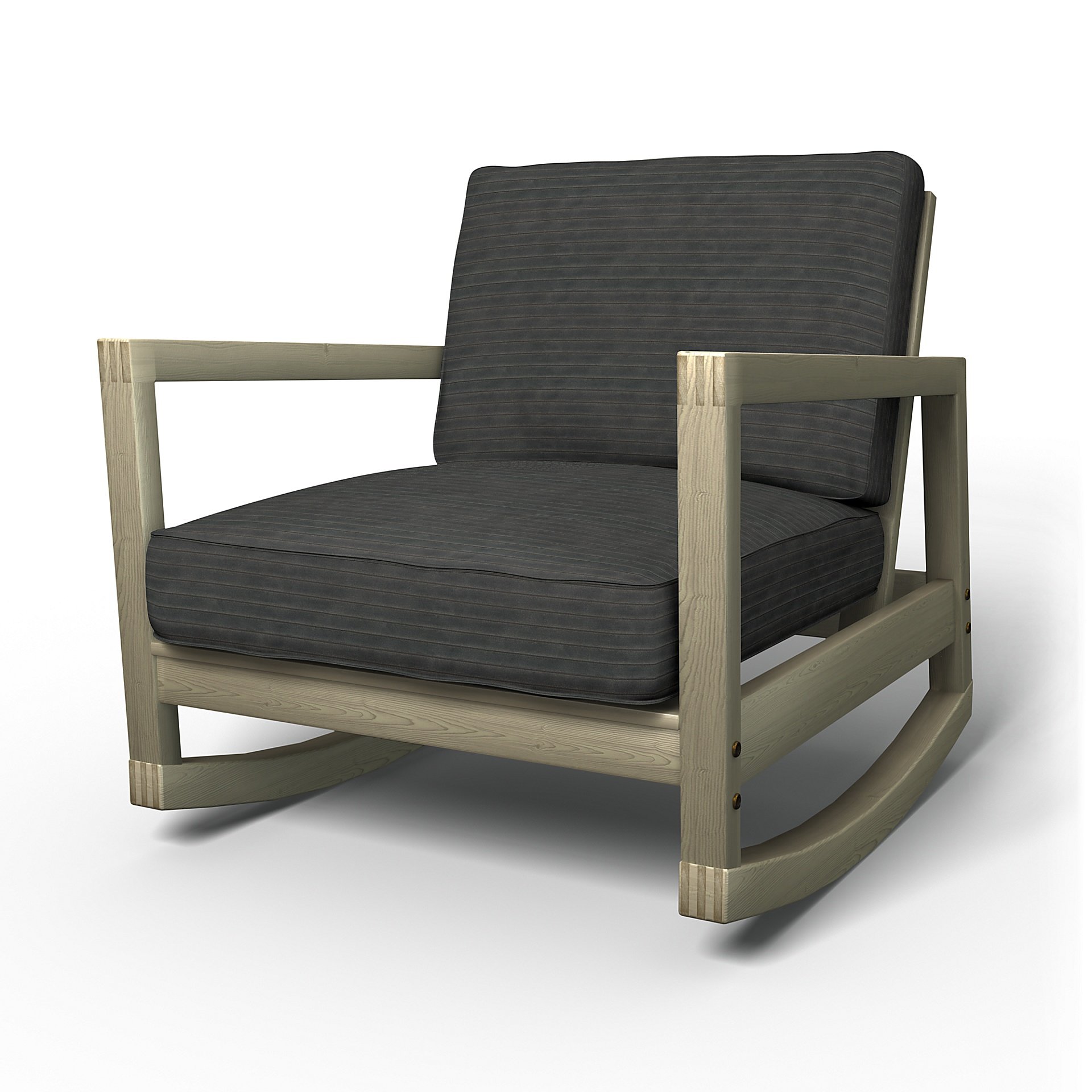 IKEA - Lillberg Rocking Chair Cover, Licorice, Corduroy - Bemz