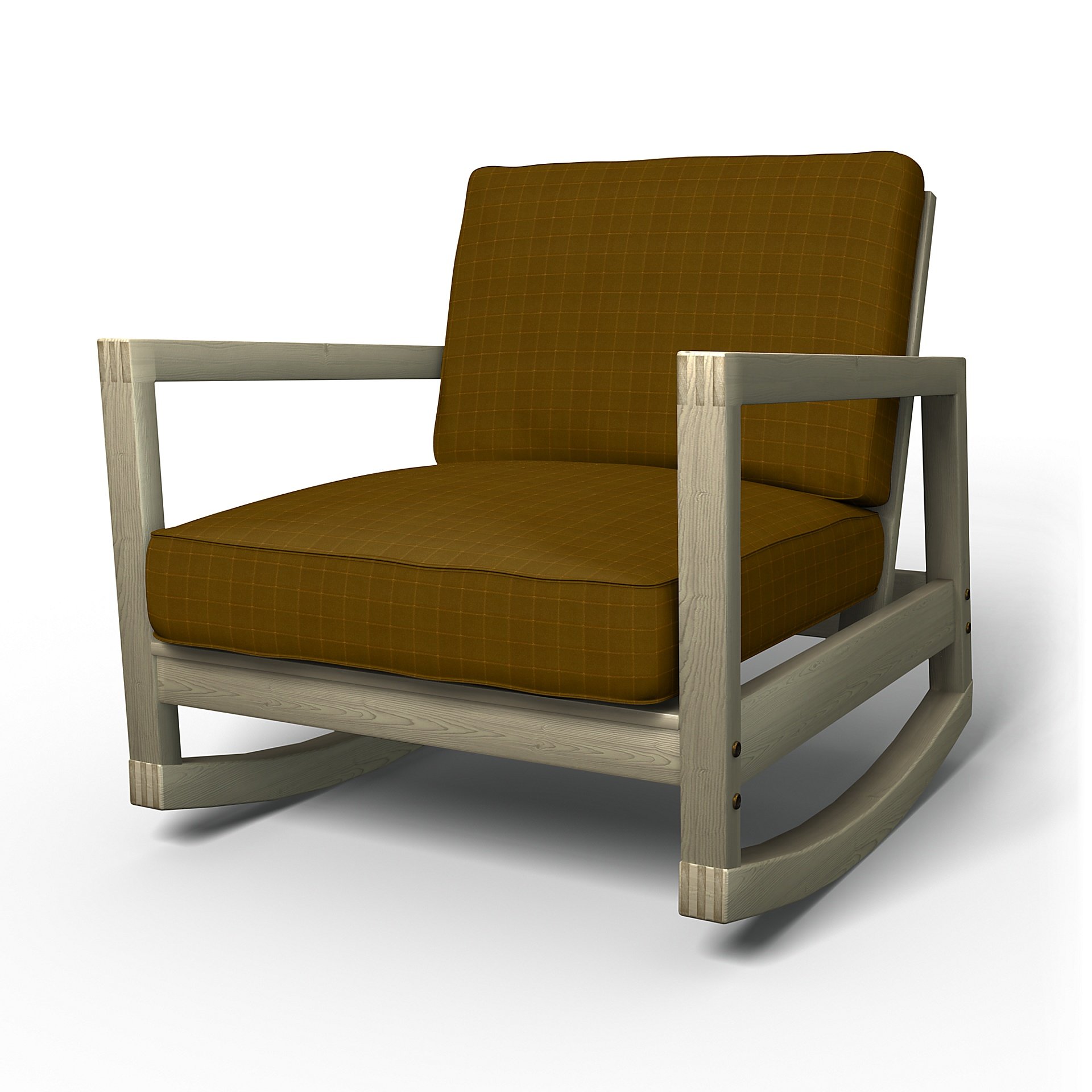 IKEA - Lillberg Rocking Chair Cover, Turmeric, Velvet - Bemz