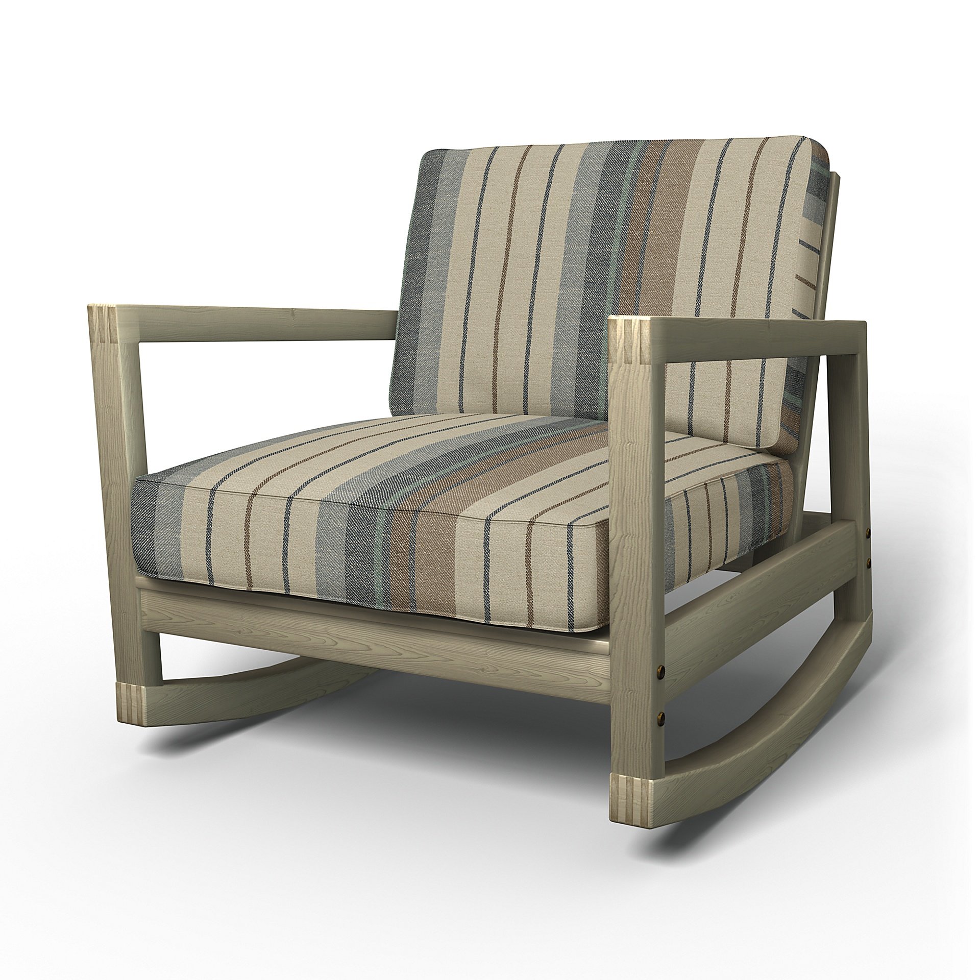 IKEA - Lillberg Rocking Chair Cover, Soft Oak, Cotton - Bemz