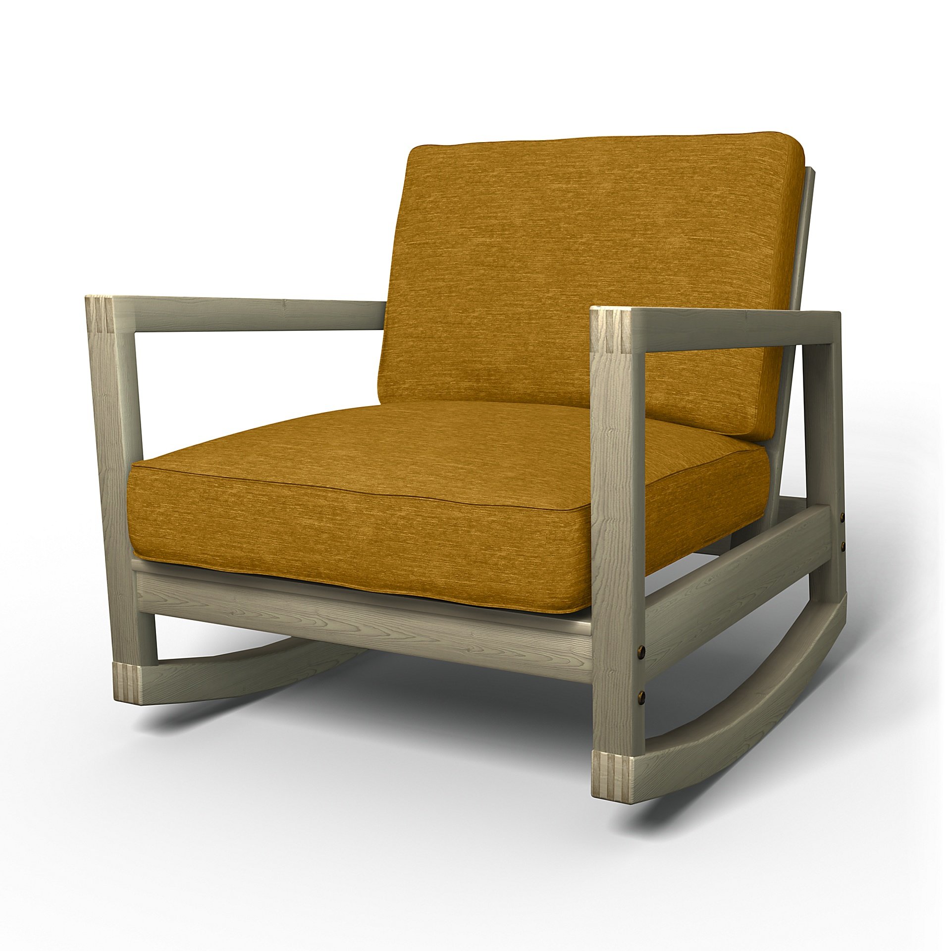 IKEA - Lillberg Rocking Chair Cover, Tumeric, Velvet - Bemz