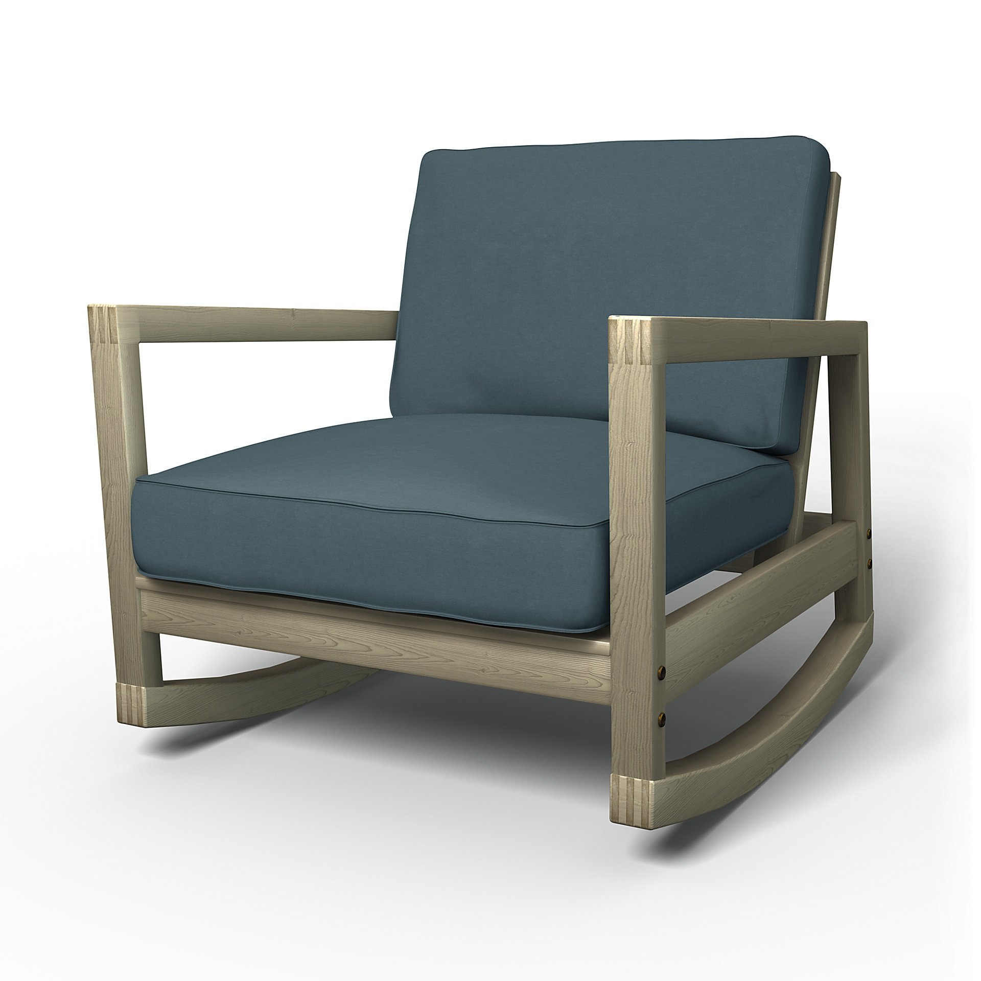 IKEA - Lillberg Rocking Chair Cover, Duck Egg, Velvet - Bemz