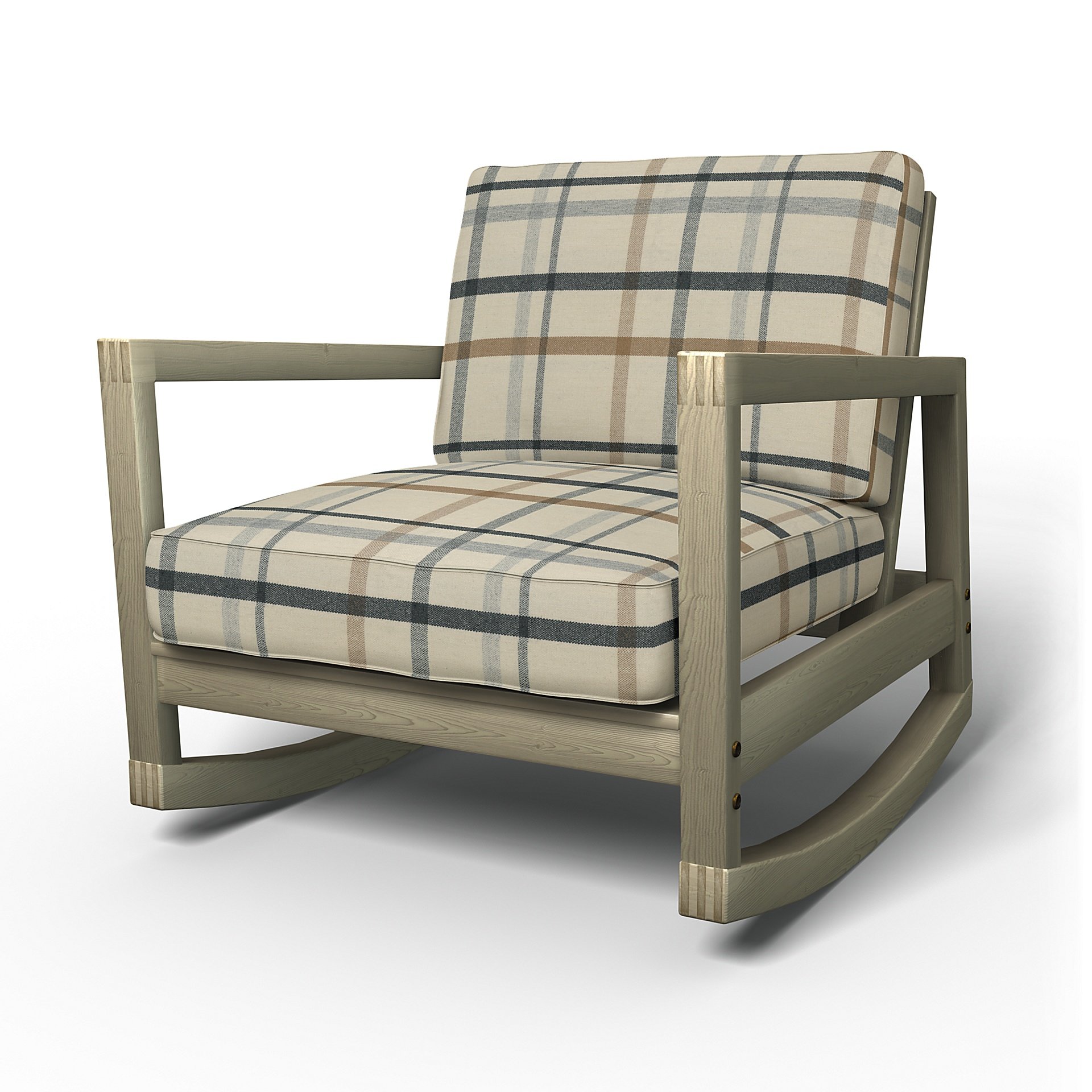 IKEA - Lillberg Rocking Chair Cover, Fawn Brown, Wool - Bemz