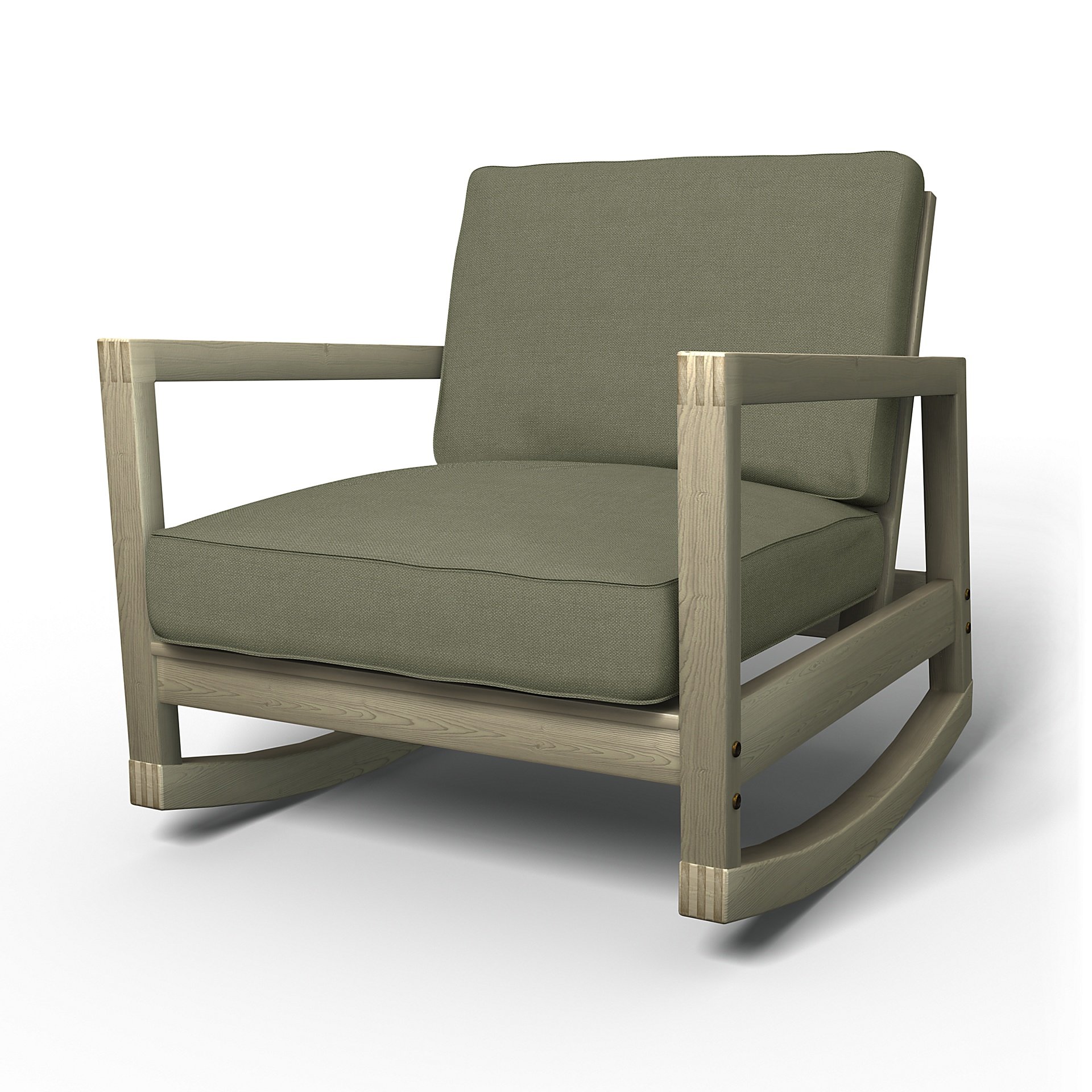 IKEA - Lillberg Rocking Chair Cover, Sage, Linen - Bemz
