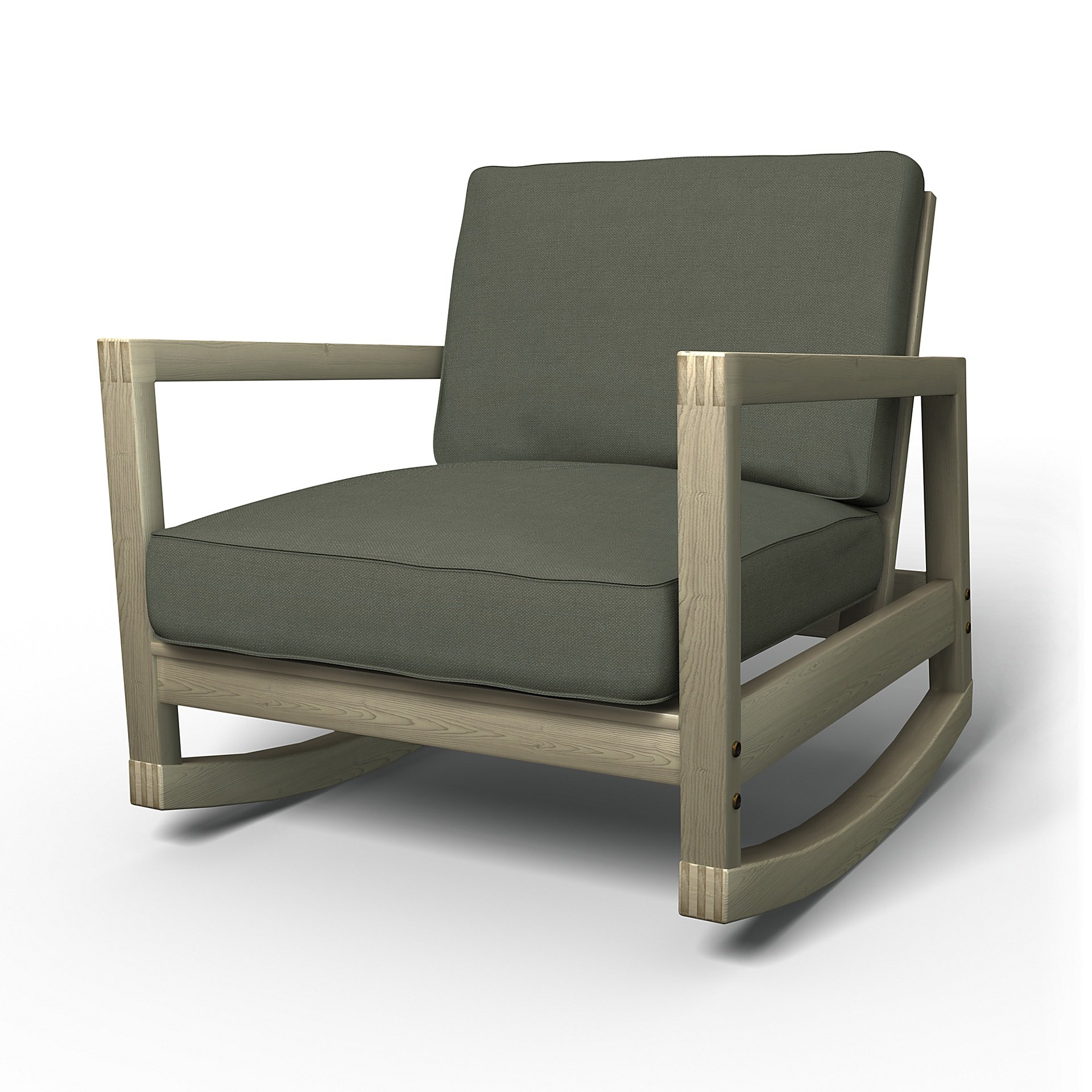 IKEA - Lillberg Rocking Chair Cover, Rosemary, Linen - Bemz