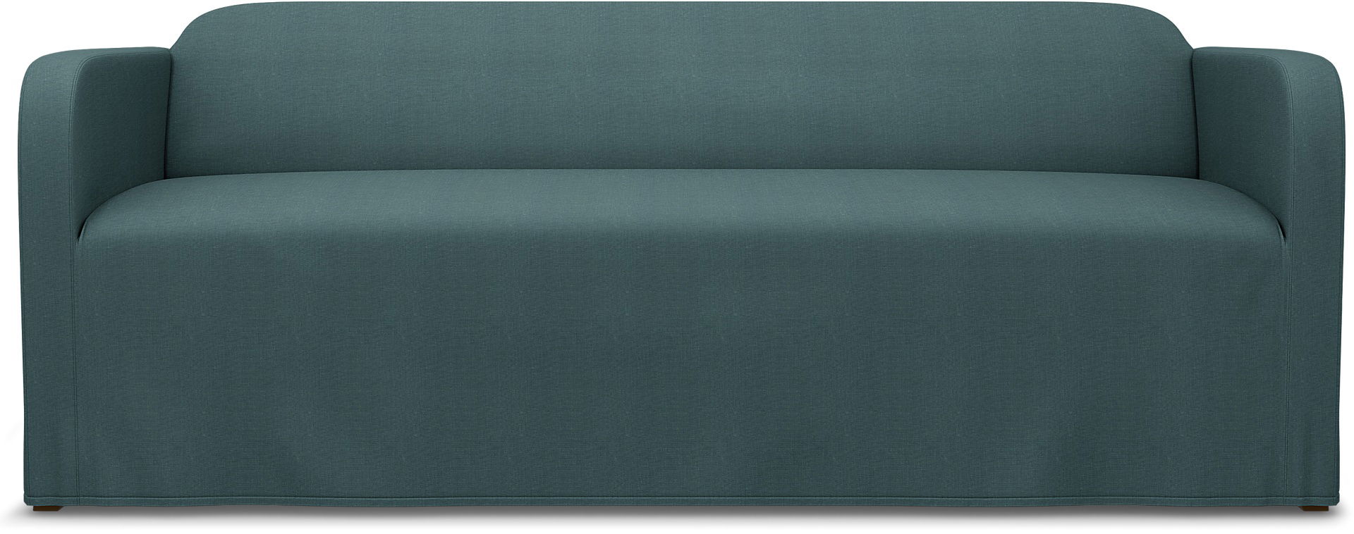 IKEA - Linanäs 3 Seater cover, Slate Blue, Linen - Bemz