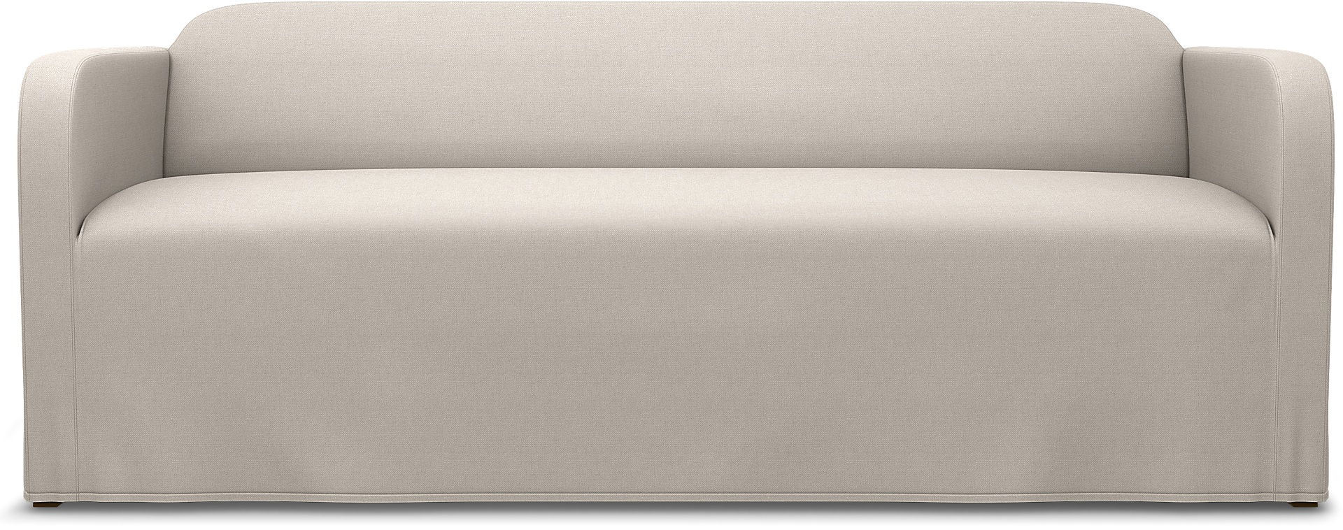 IKEA - Linanäs 3 Seater cover, Chalk, Linen - Bemz