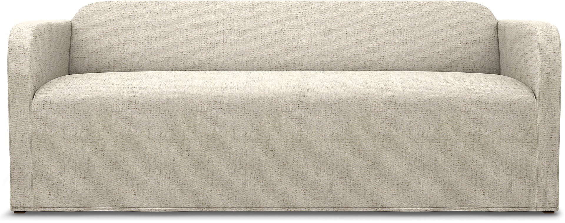 IKEA - Linanas 3 Seater cover, Ecru, Boucle & Texture - Bemz
