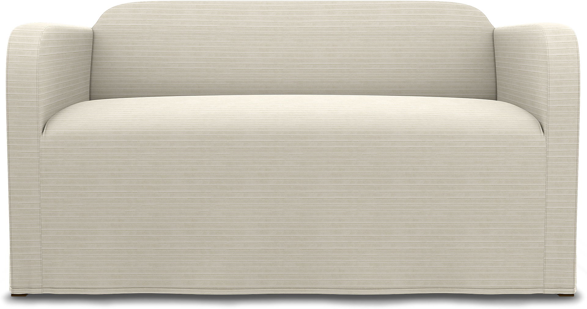 IKEA - Linanäs 2 Seater cover, Tofu, Corduroy - Bemz