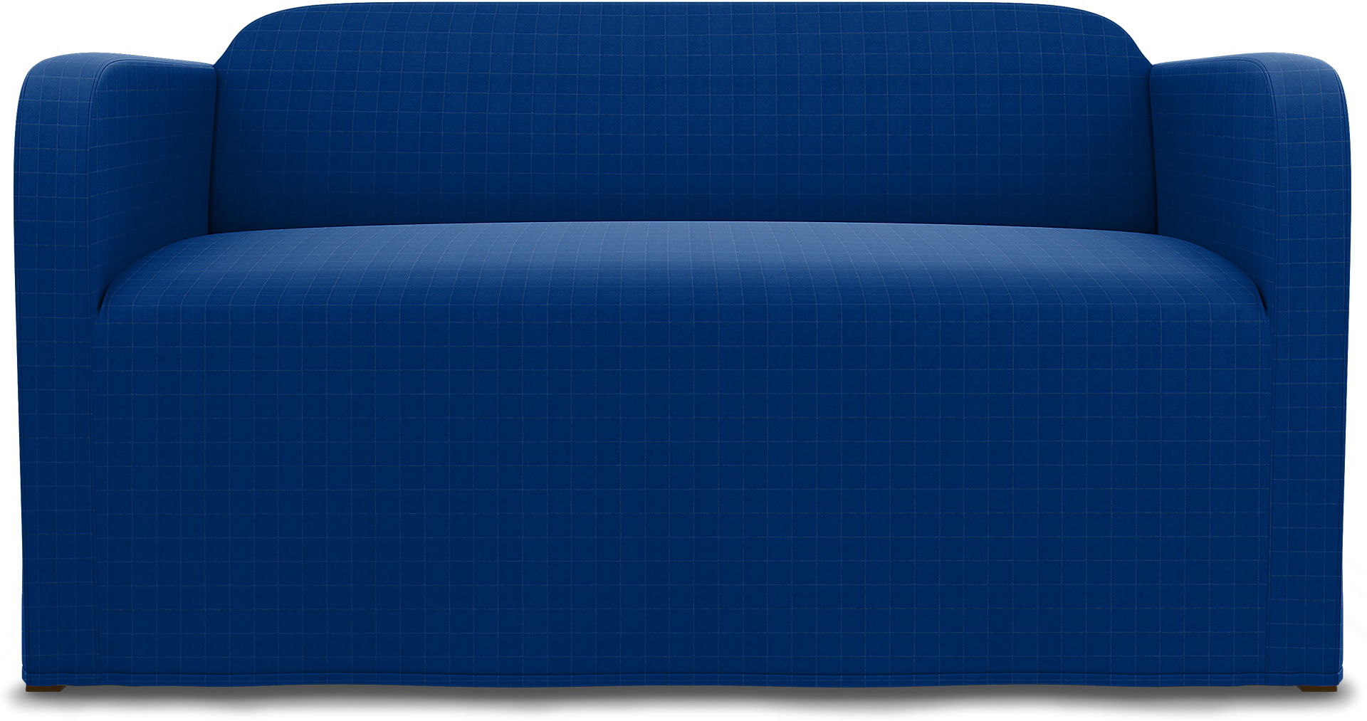 IKEA - Linanäs 2 Seater cover, Lapis Blue, Velvet - Bemz