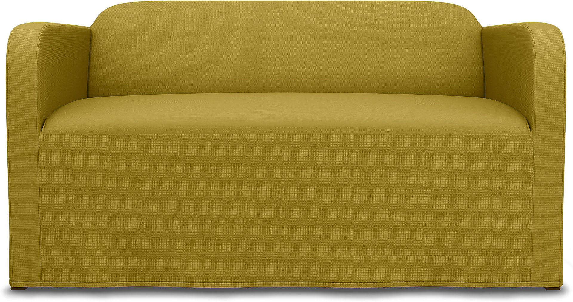 IKEA - Linanäs 2 Seater cover, Olive Oil, Cotton - Bemz