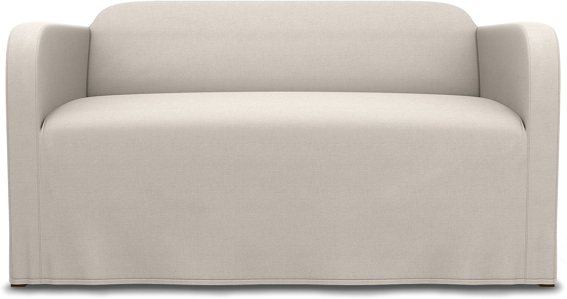 IKEA - Linanäs 2 Seater cover, Chalk, Linen - Bemz