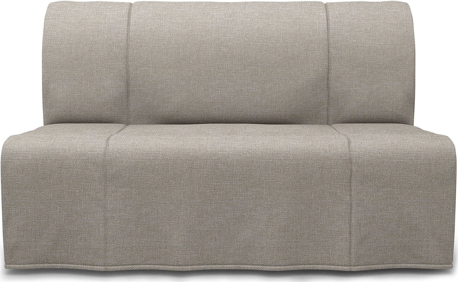 IKEA - Lycksele 2 Seater Bedsofa, Greige, Bouclé & Texture - Bemz