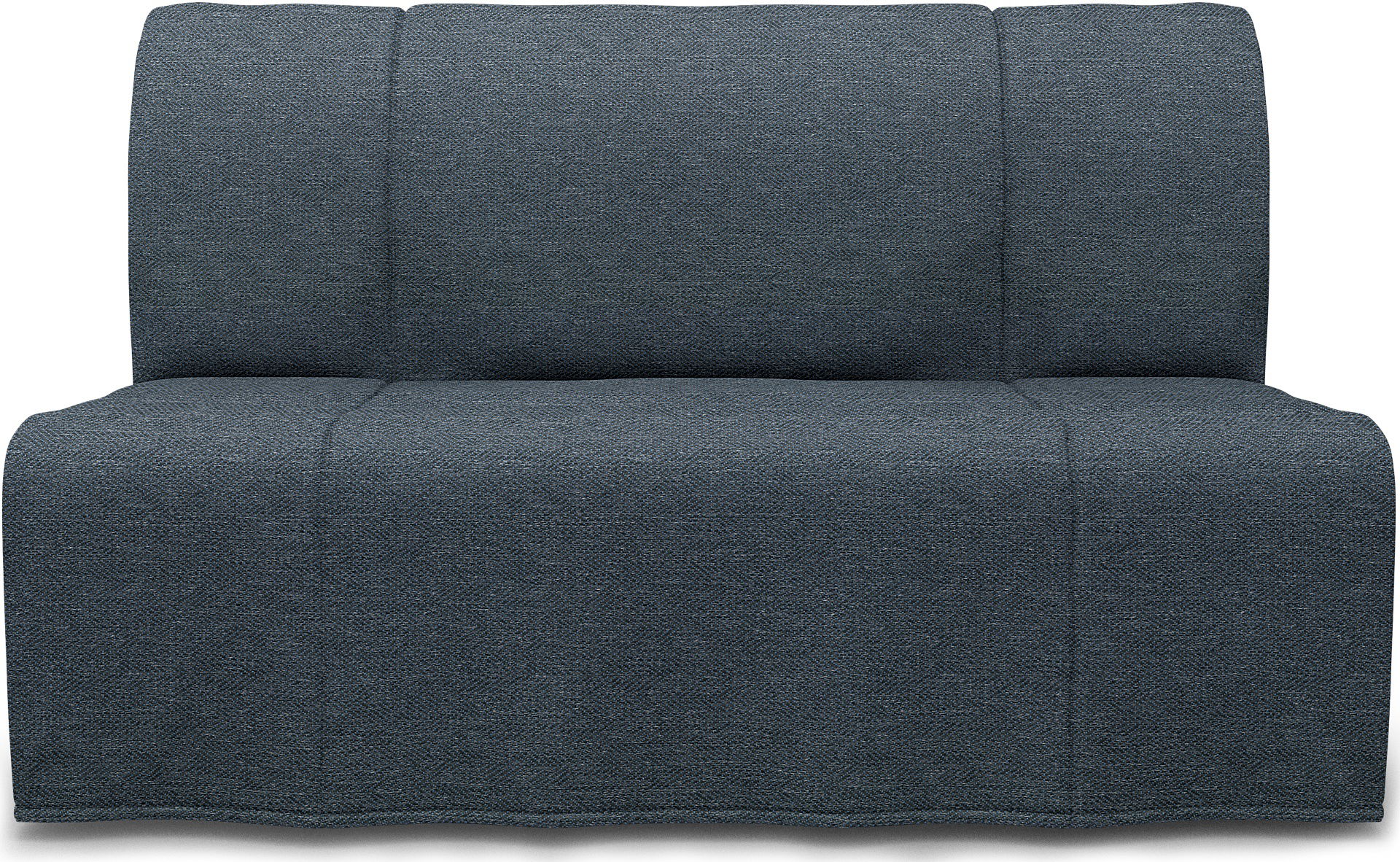 IKEA - Lycksele 2 Seater Bedsofa, Denim, Bouclé & Texture - Bemz