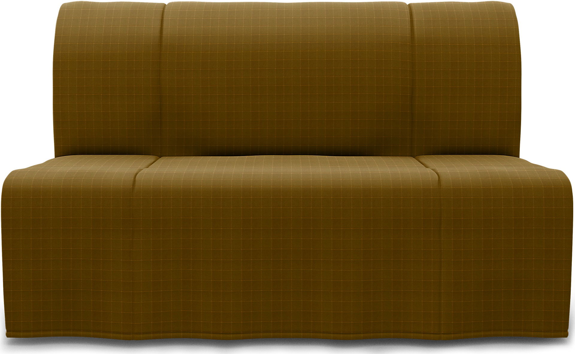 IKEA - Lycksele 2 Seater Bedsofa, Turmeric, Velvet - Bemz