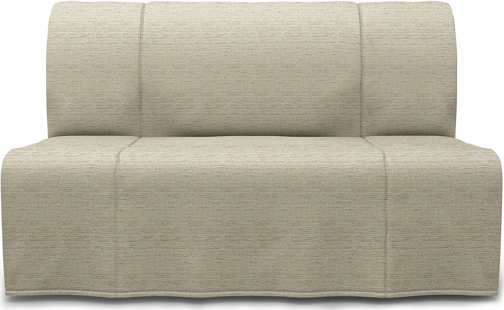 IKEA - Lycksele 2 Seater Bedsofa, Light Sand, Bouclé & Texture - Bemz