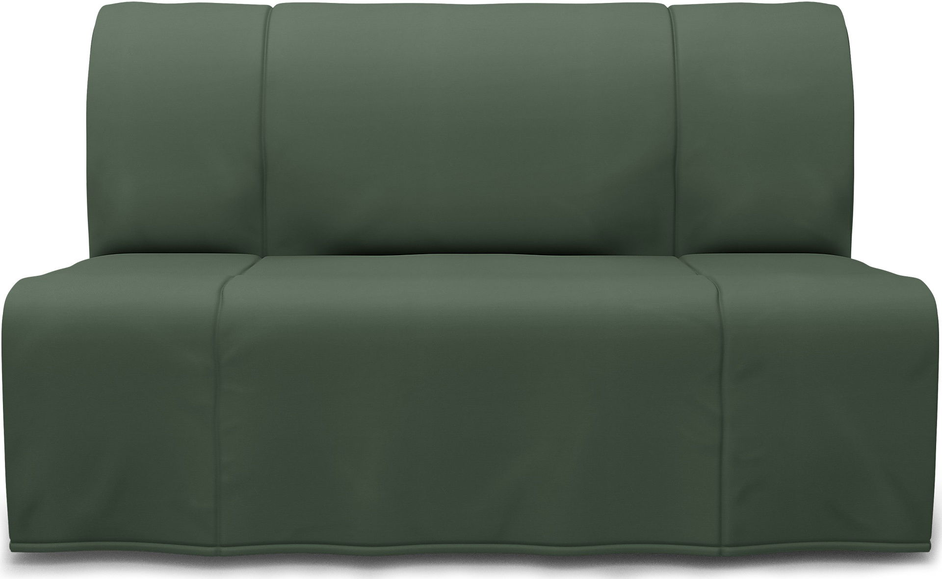 IKEA - Lycksele 2 Seater Bedsofa, Thyme, Cotton - Bemz