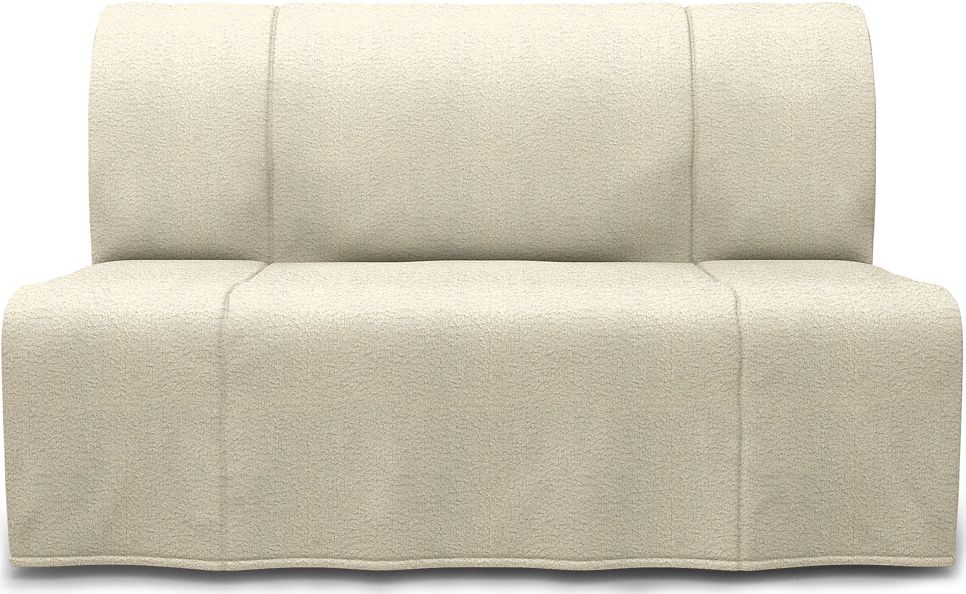IKEA - Lycksele 2 Seater Bedsofa, Natural White, BEMZ NATURE'S PALETTE COLLECTION - Bemz
