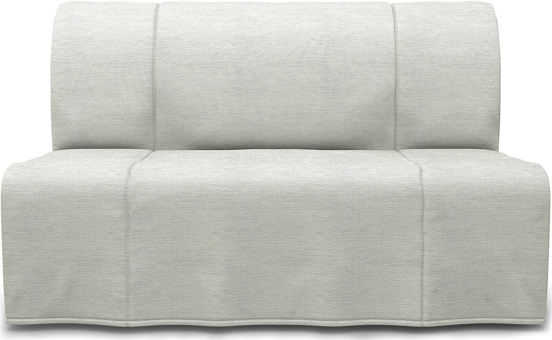 IKEA - Lycksele 2 Seater Bedsofa, Silver Grey, Cotton - Bemz