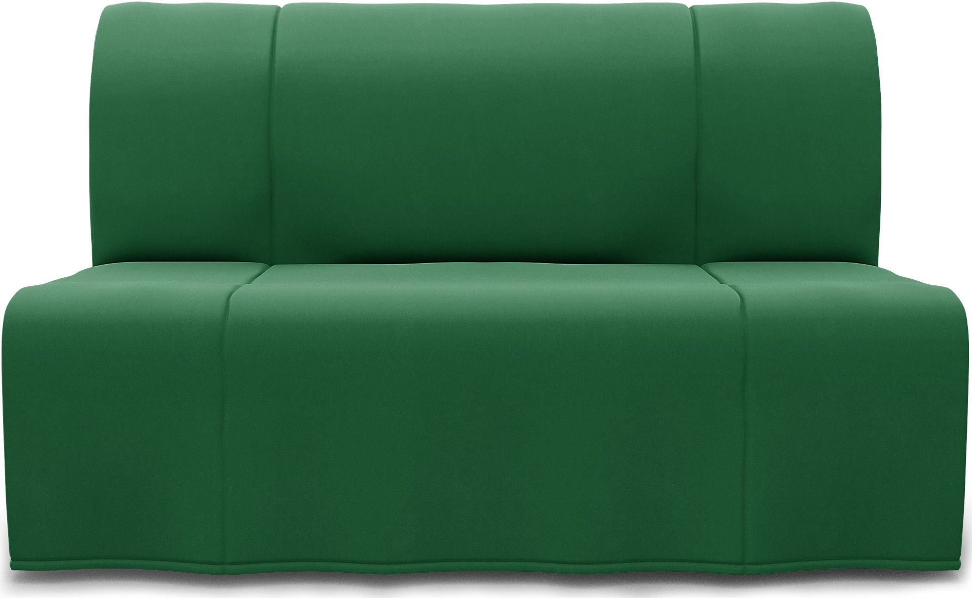 IKEA - Lycksele 2 Seater Bedsofa, Abundant Green, Velvet - Bemz