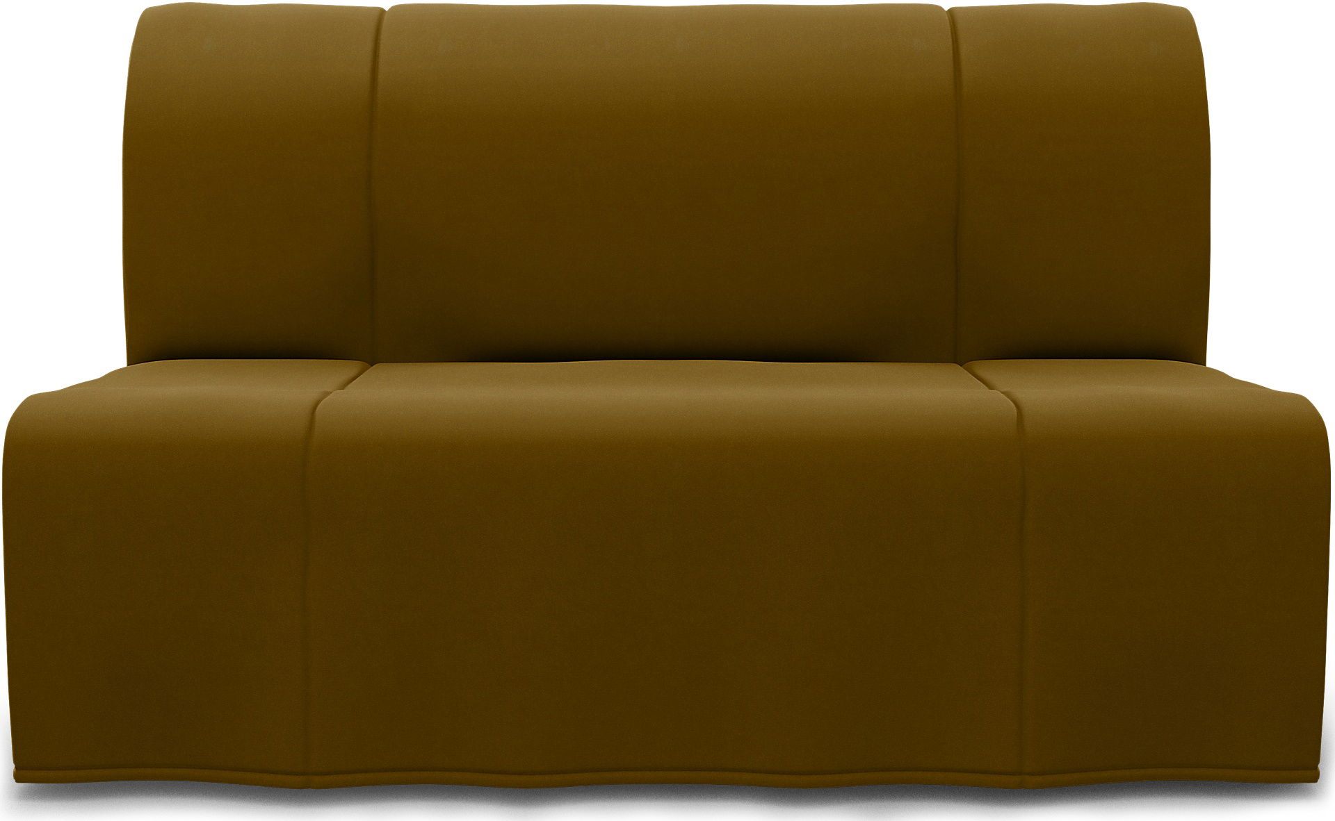 IKEA - Lycksele 2 Seater Bedsofa, Turmeric, Velvet - Bemz