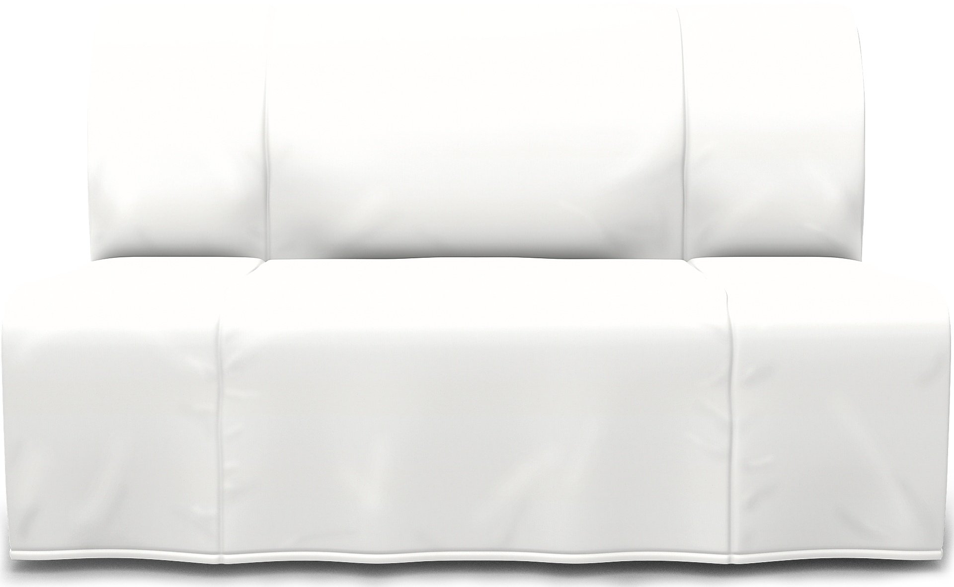 IKEA - Lycksele 2 Seater Bedsofa, Absolute White, Linen - Bemz